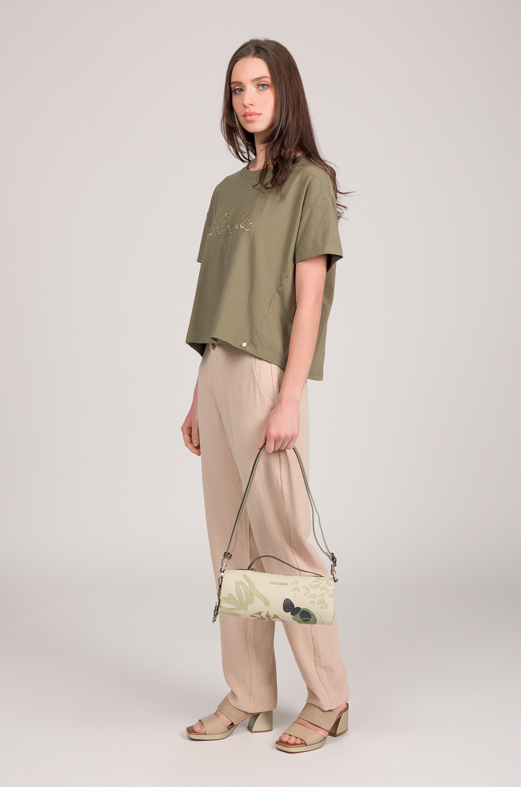 Elongated crossbody bag Gaia