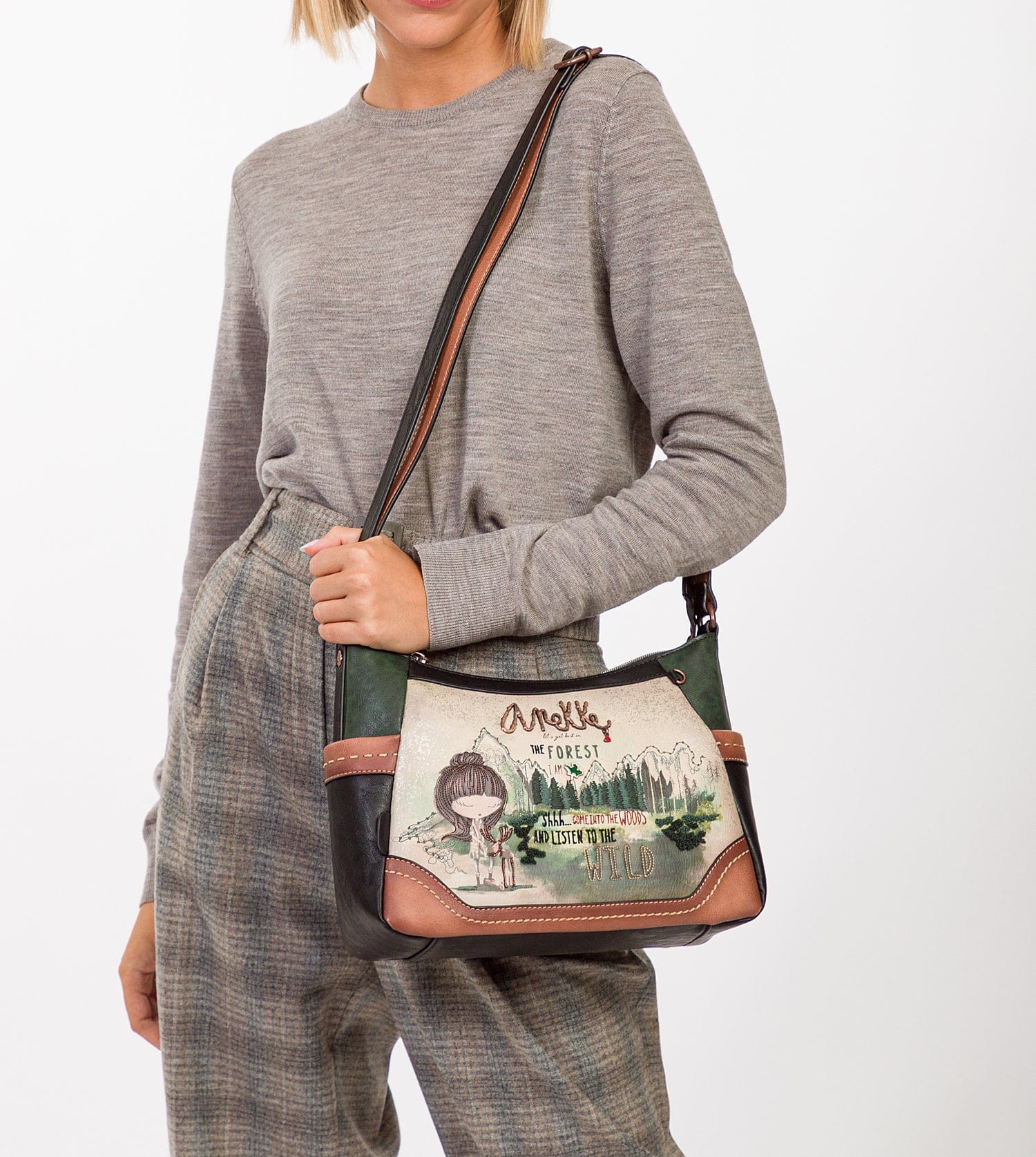 The Forest medium shoulder bag