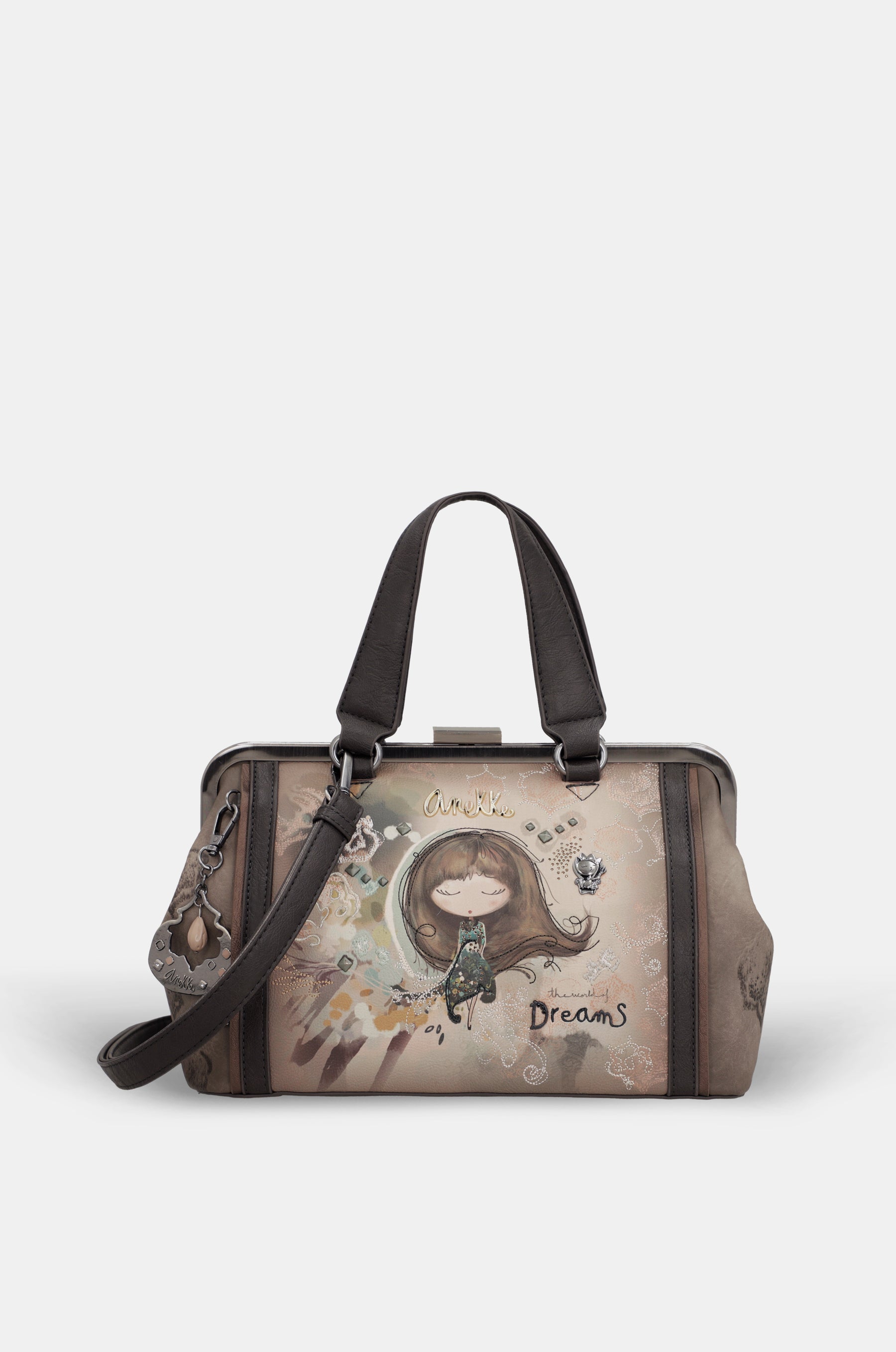 Real kiss clasp bag