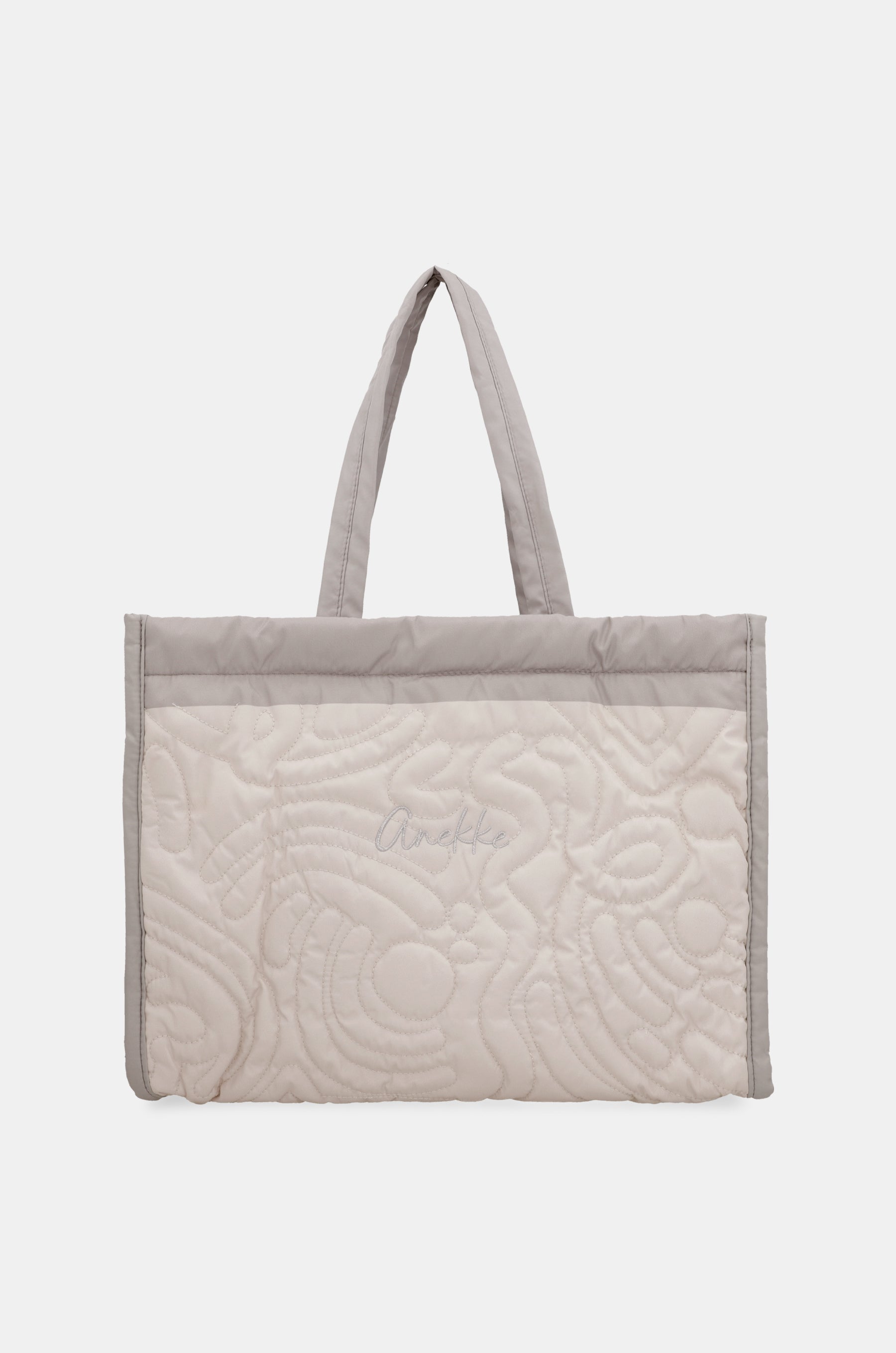 White quilted bag