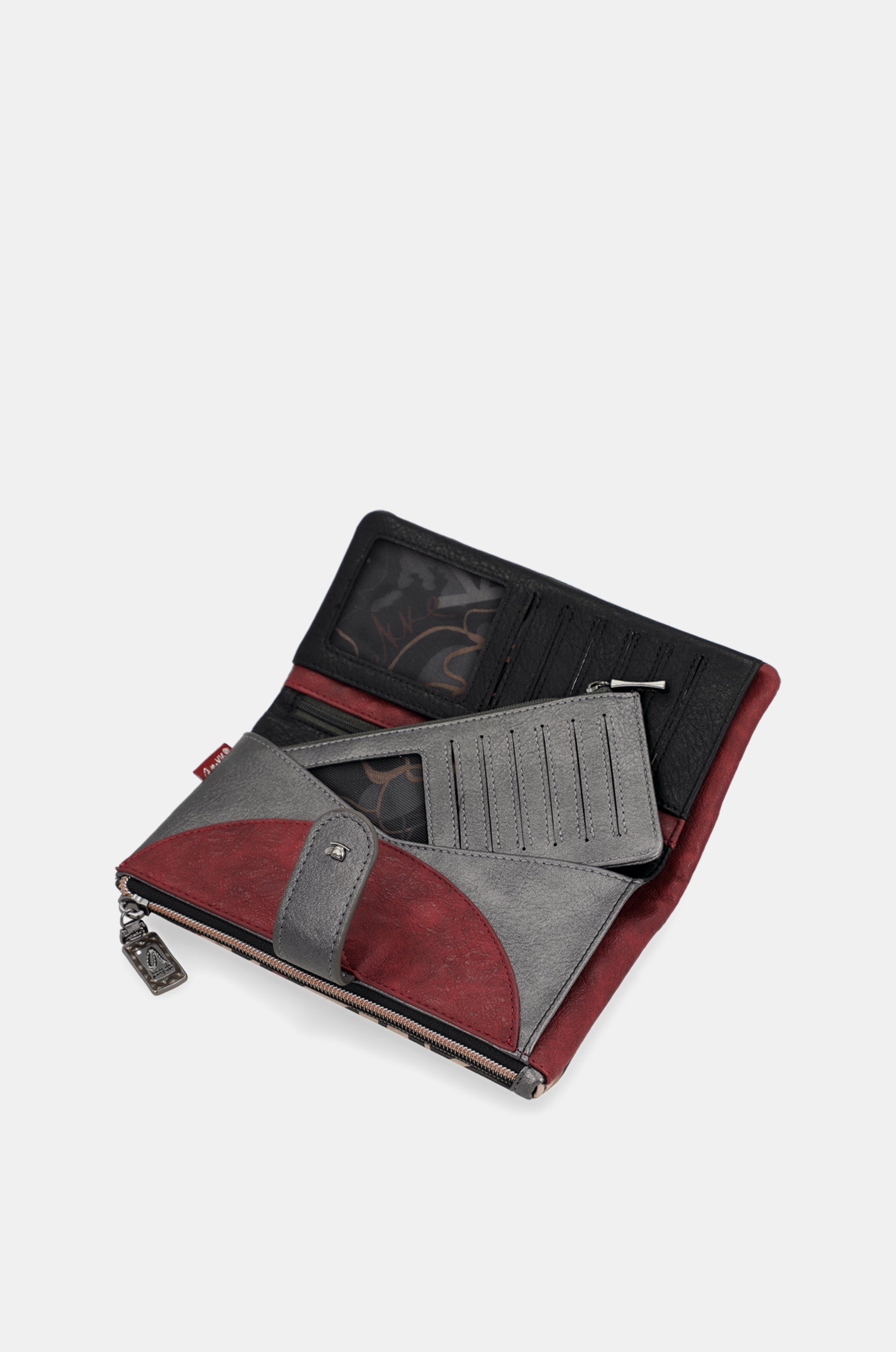 Parisian flexible large RFID wallet