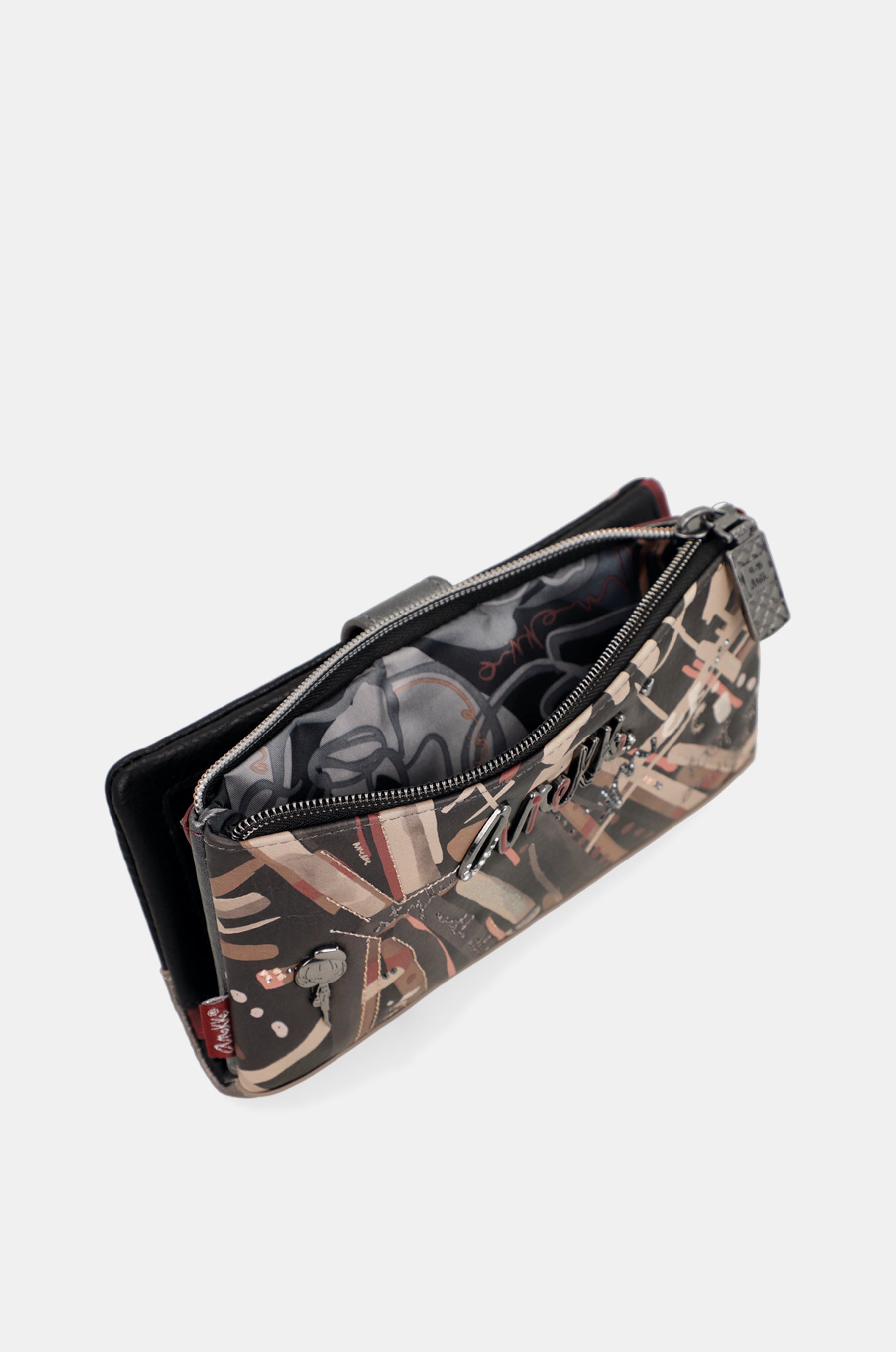 Parisian flexible large RFID wallet