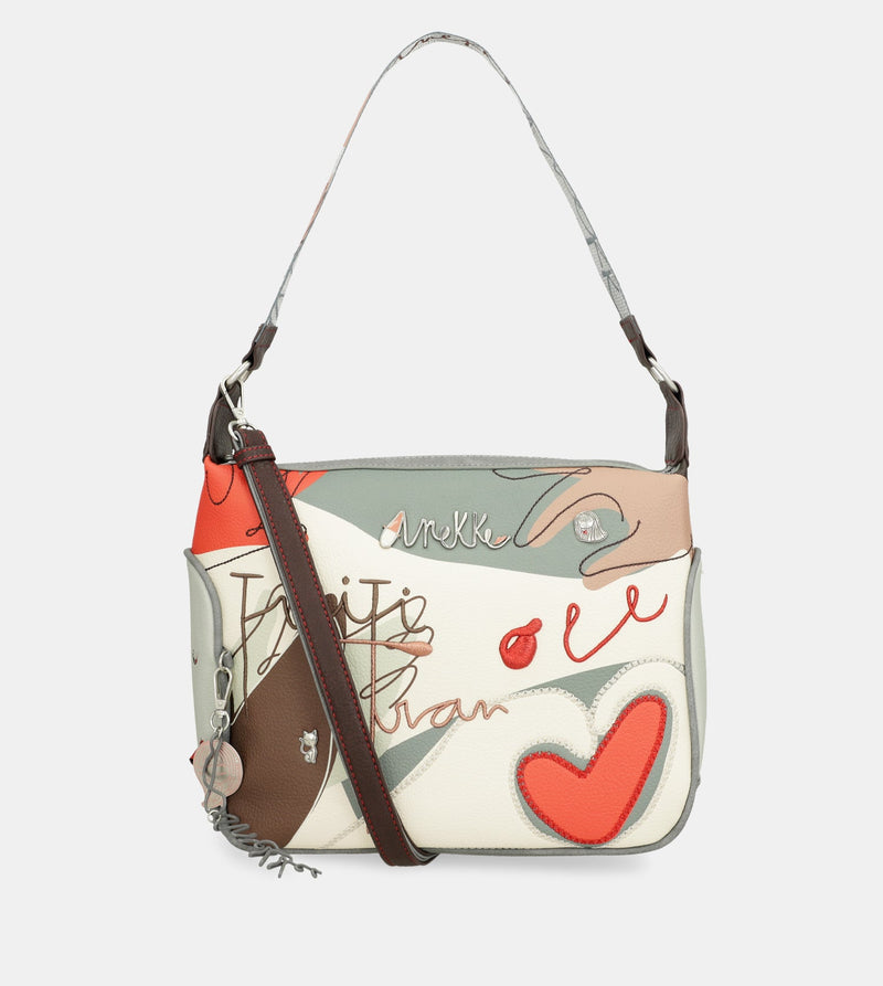 Shoulder bag with crossbody strap Alma