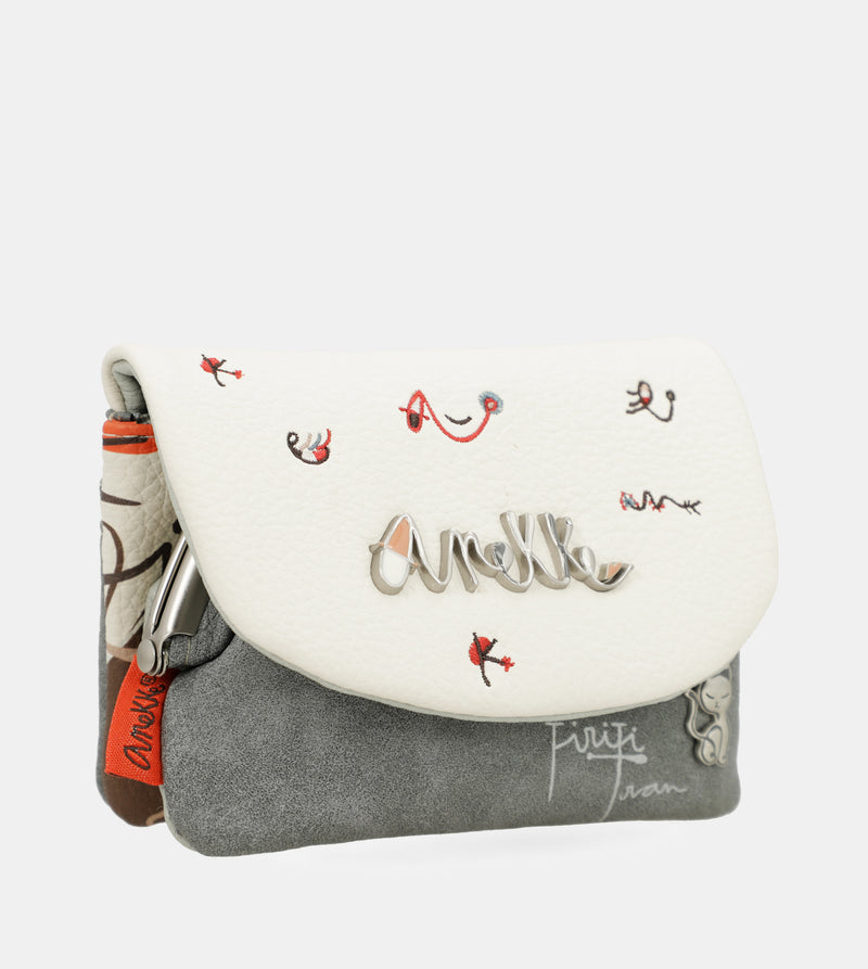 Cartera Anekke Hollywood XXL Con Protección RFID - Multicolor, Gran Capacidad, Diseño Inspirado En El Glamour
