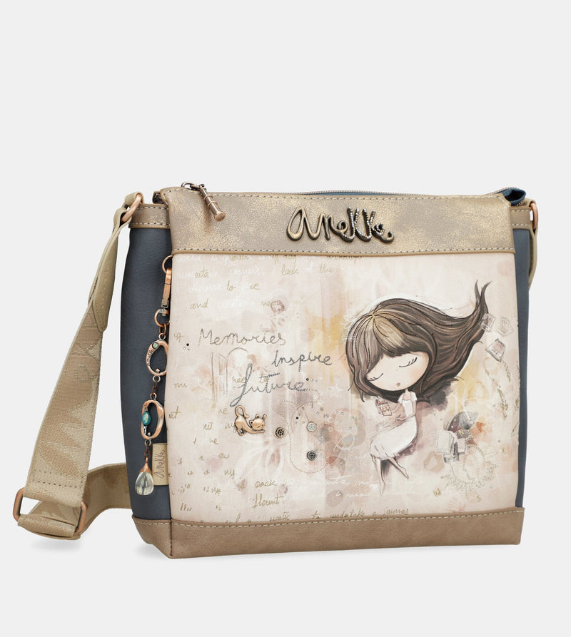 Crossbody bag with 3 compartments Memories