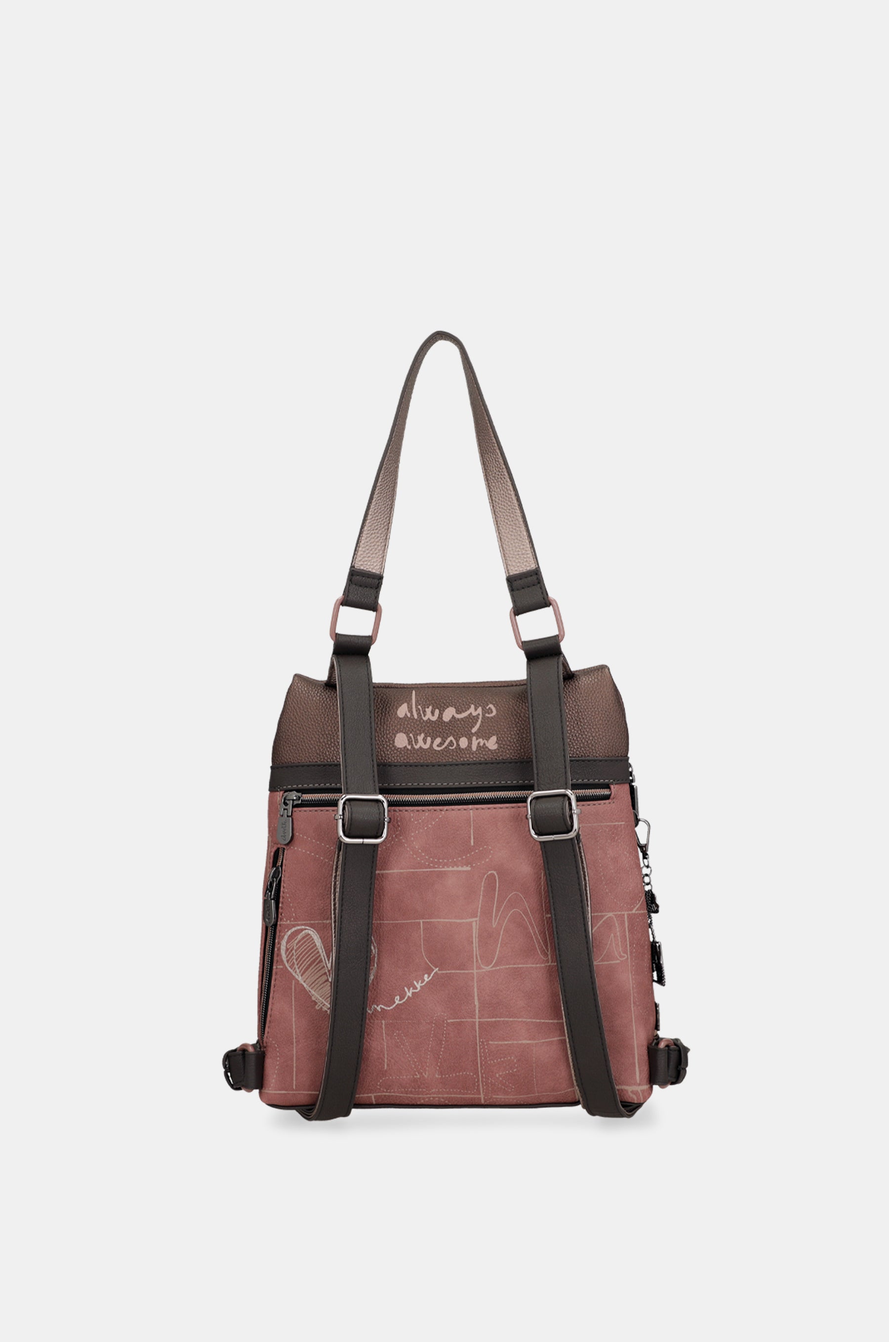 Parisian anti-theft backpack