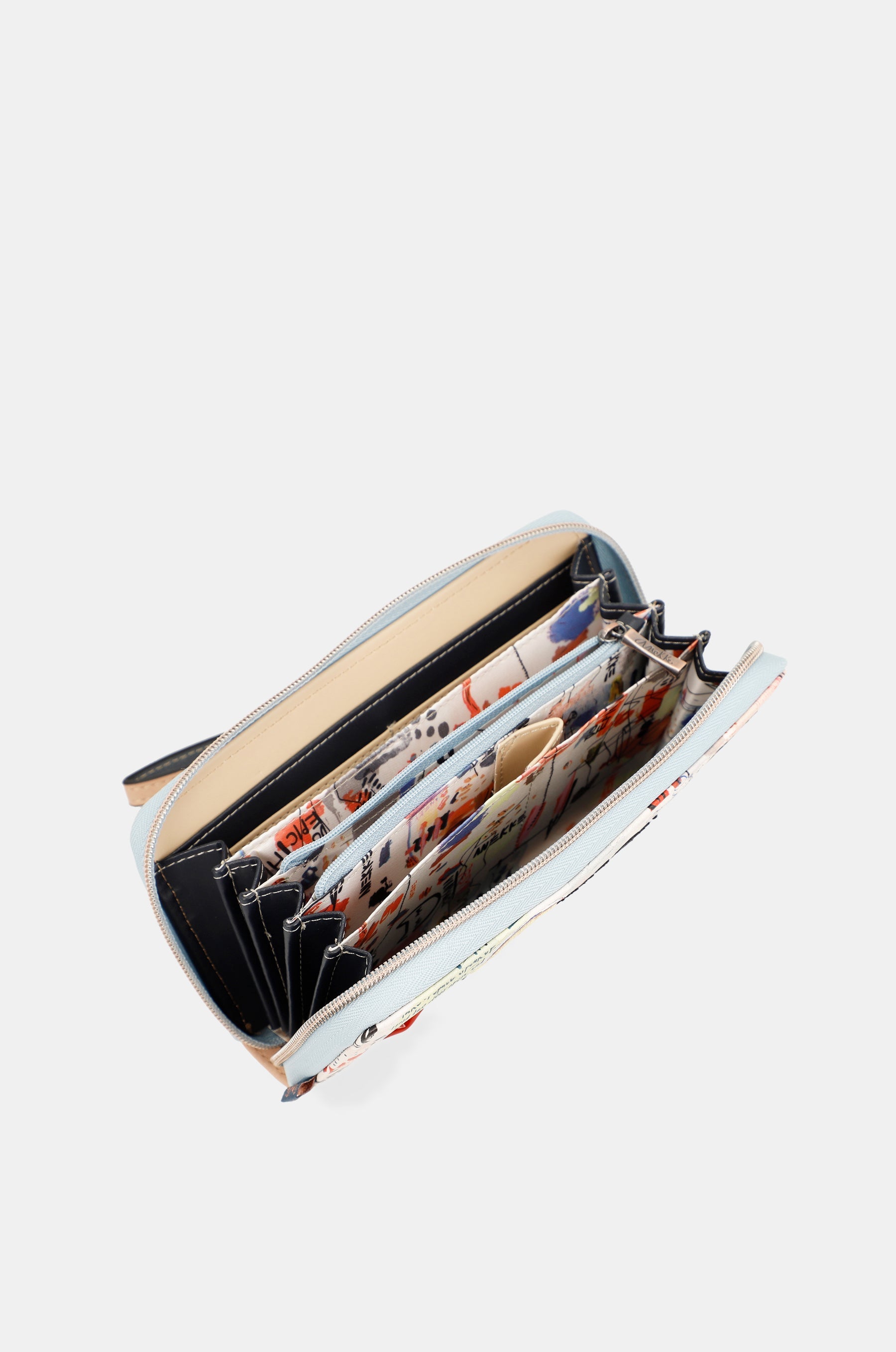 Fun & Music zippered wallet