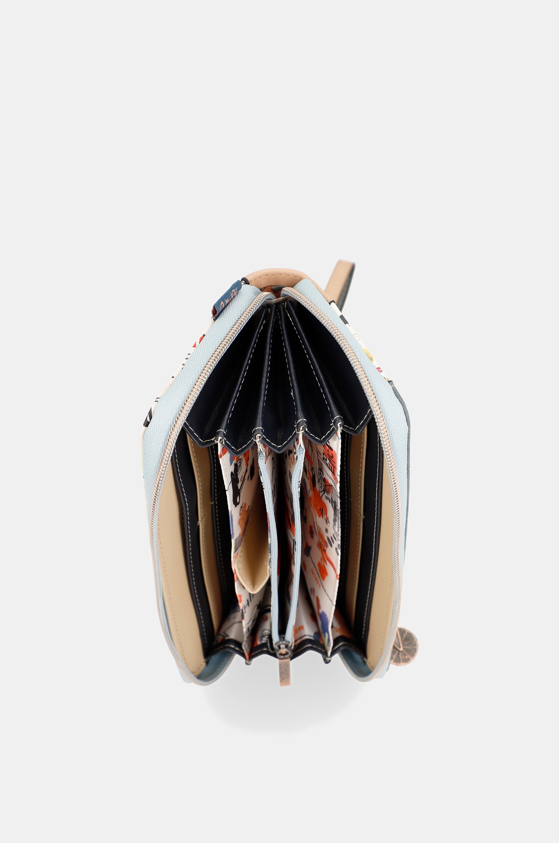 Fun & Music zippered wallet