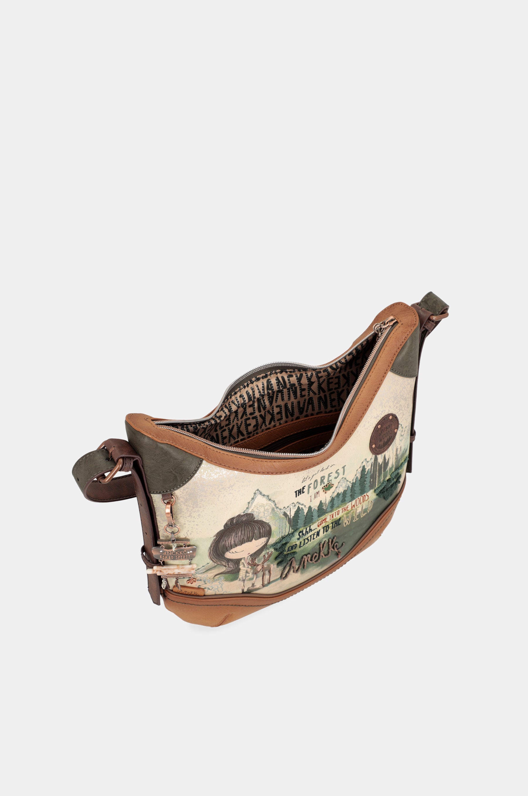 The Forest oval shoulder bag Anekke