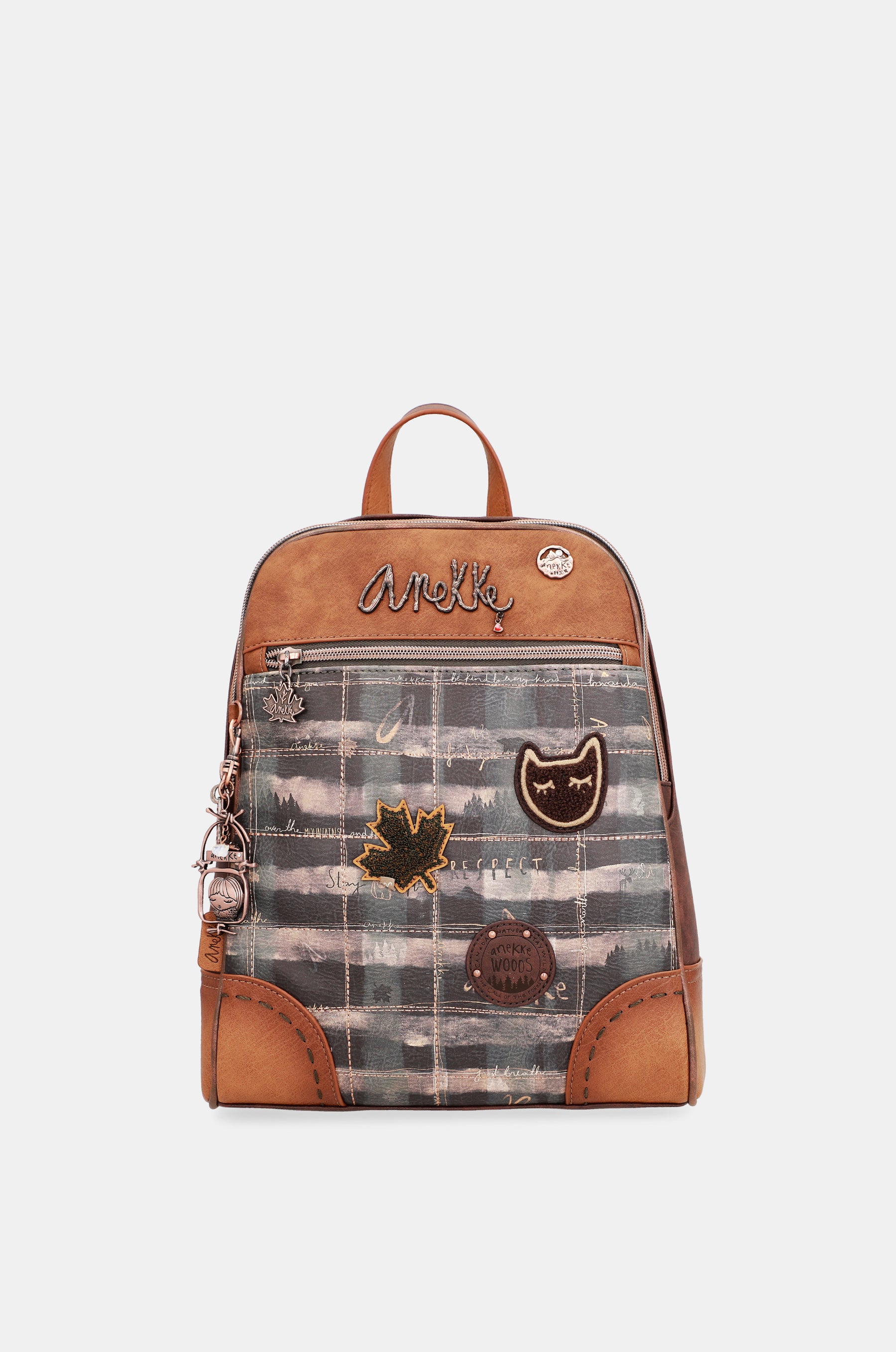 Wild double compartment backpack