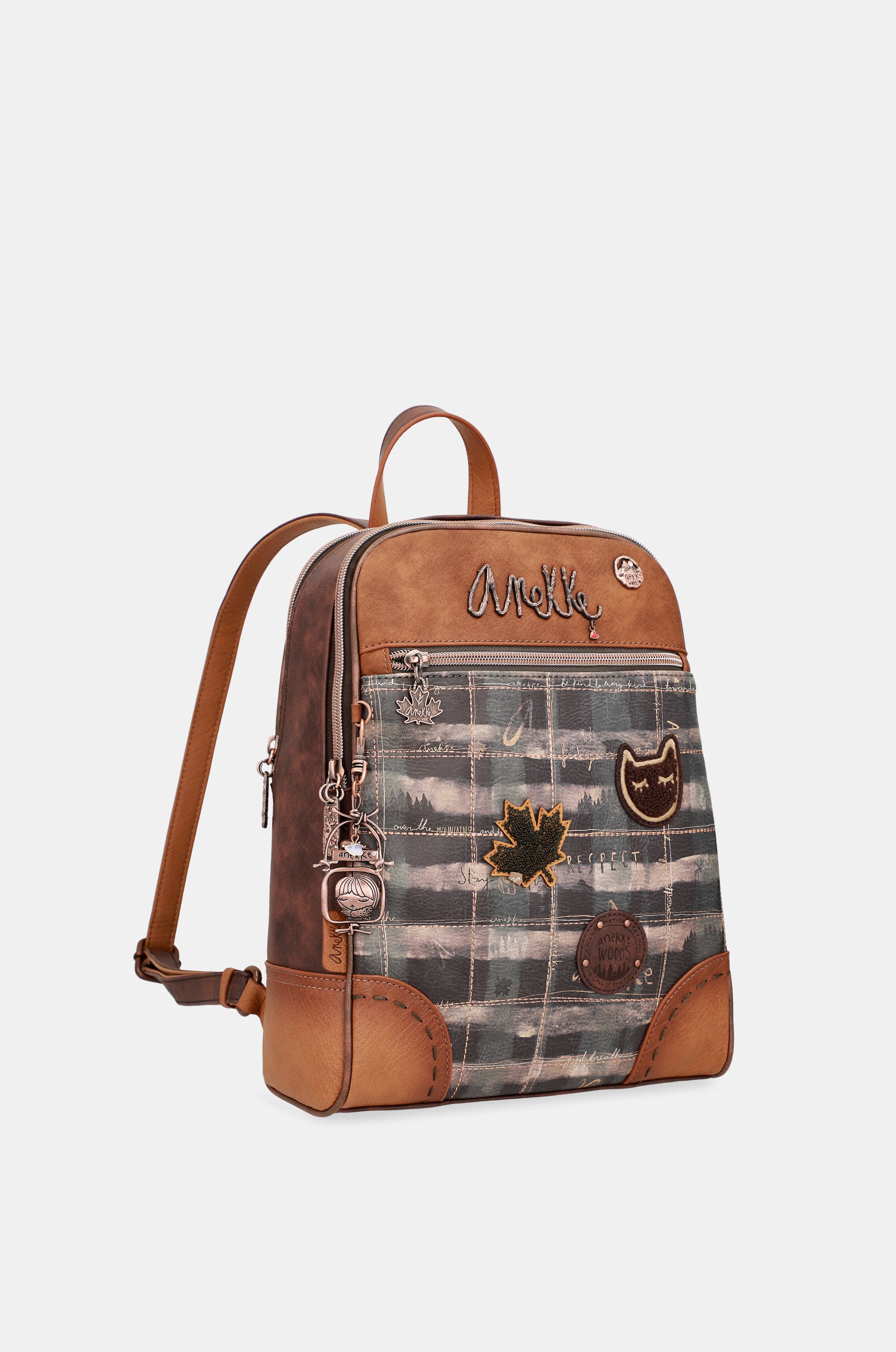 Wild double compartment backpack