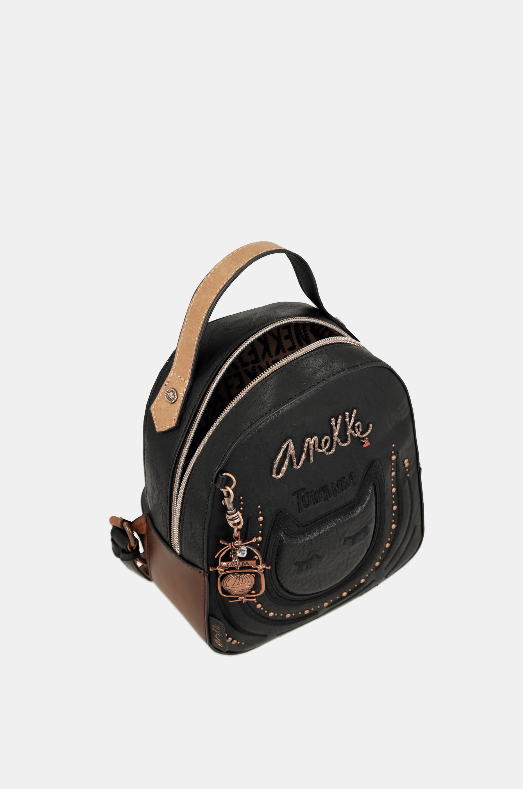 Wild mini black backpack