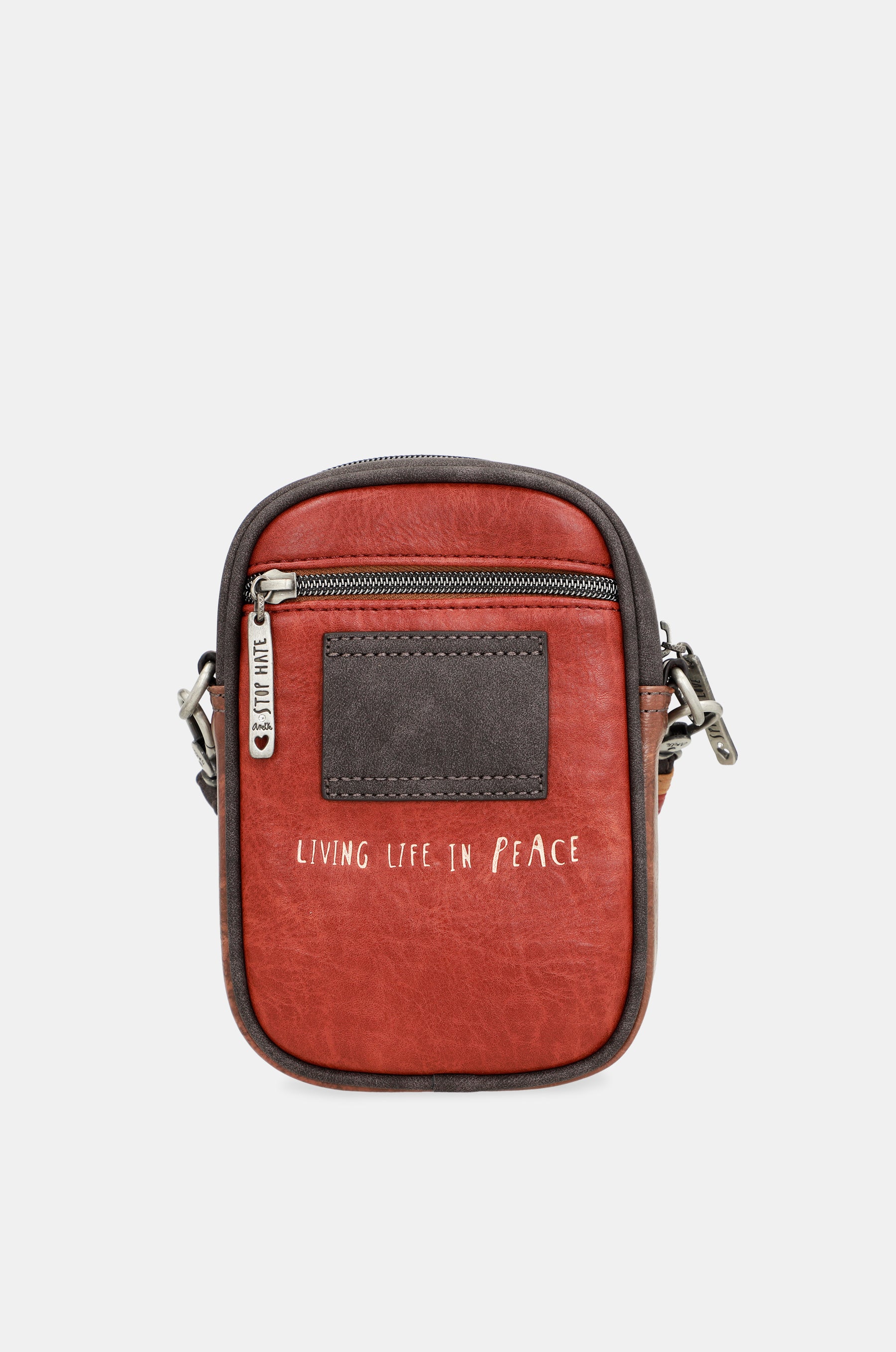 Mini shoulder bag with front pocket Voice