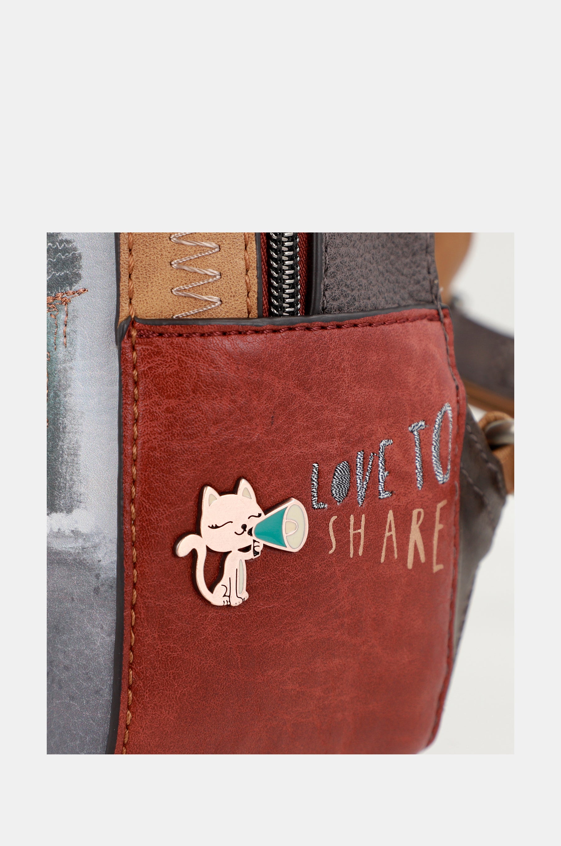 Voice printed backpack