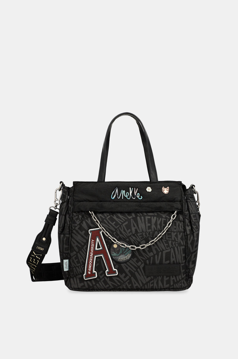 Nature Woods shoulder tote bag