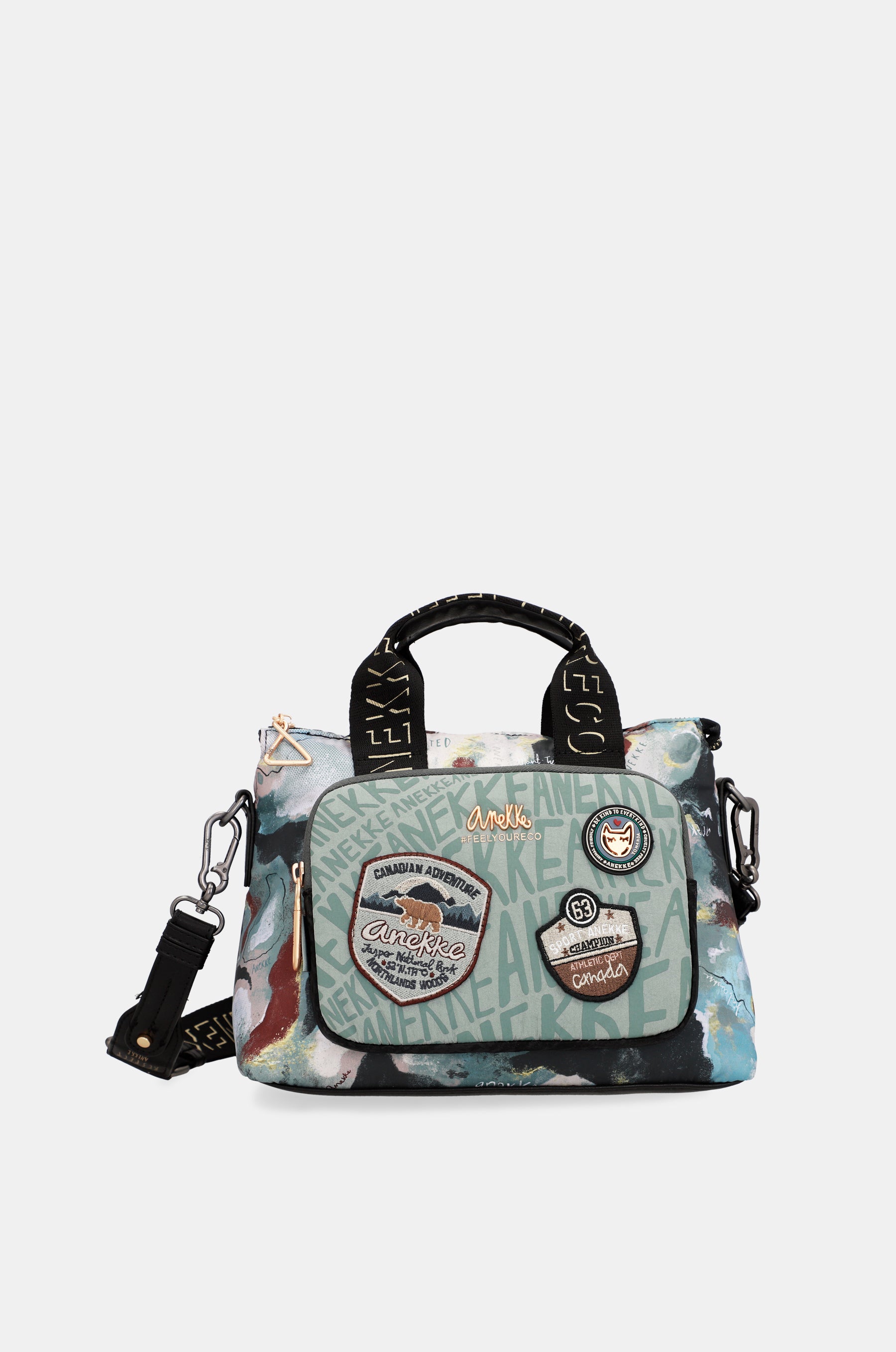 Nature Woods tote bag with pocket