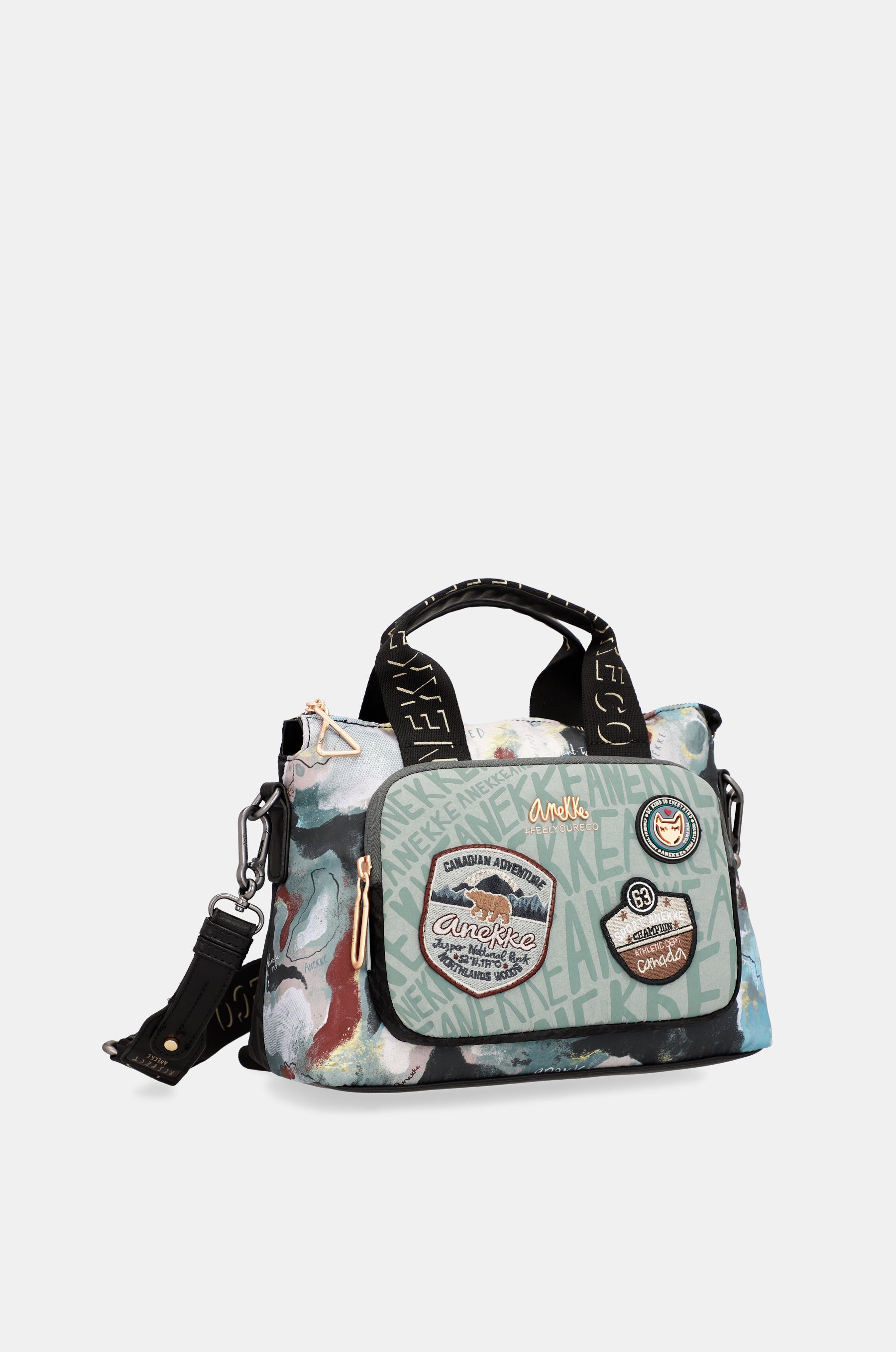 Nature Woods tote bag with pocket