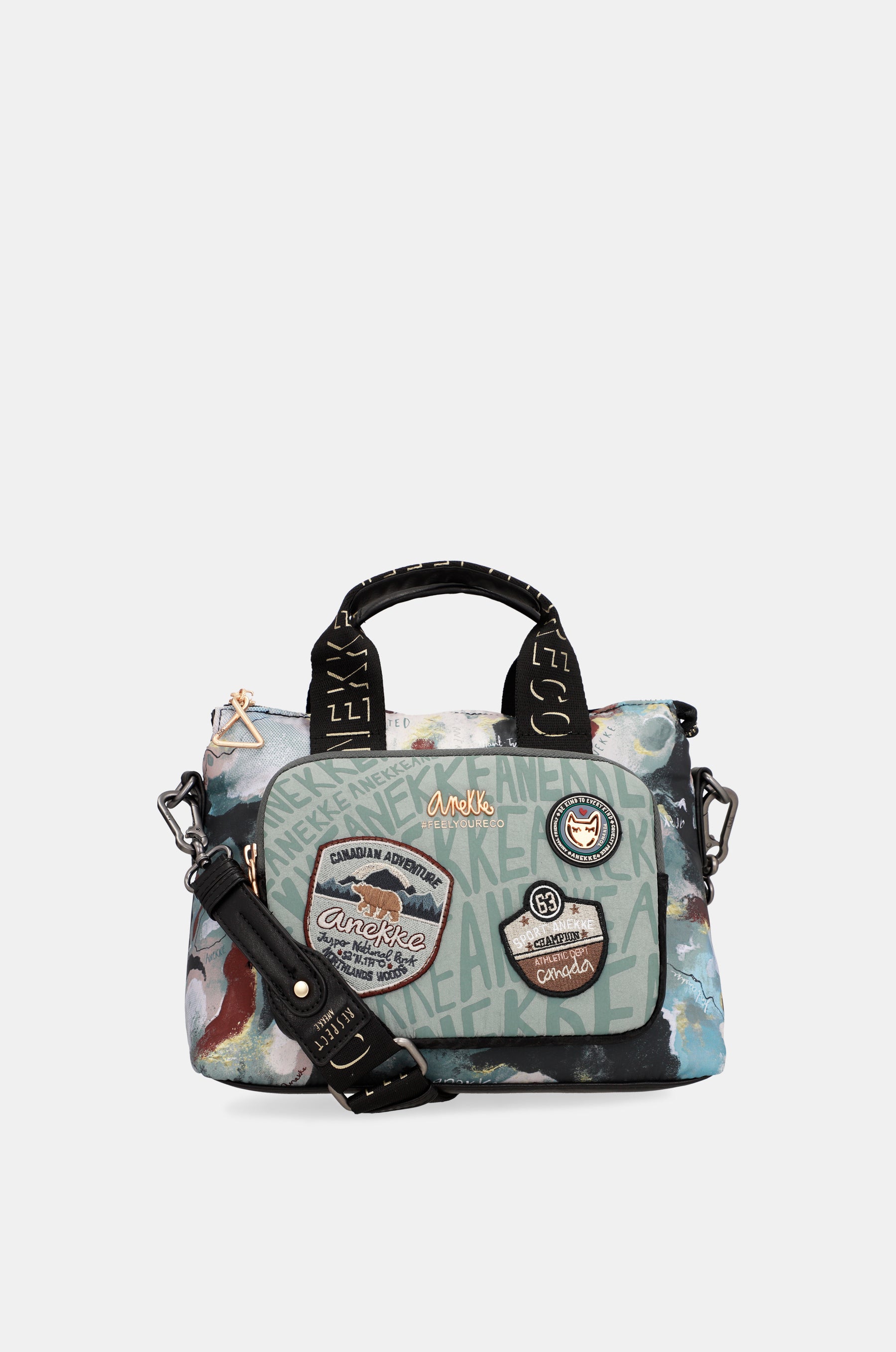 Nature Woods tote bag with pocket