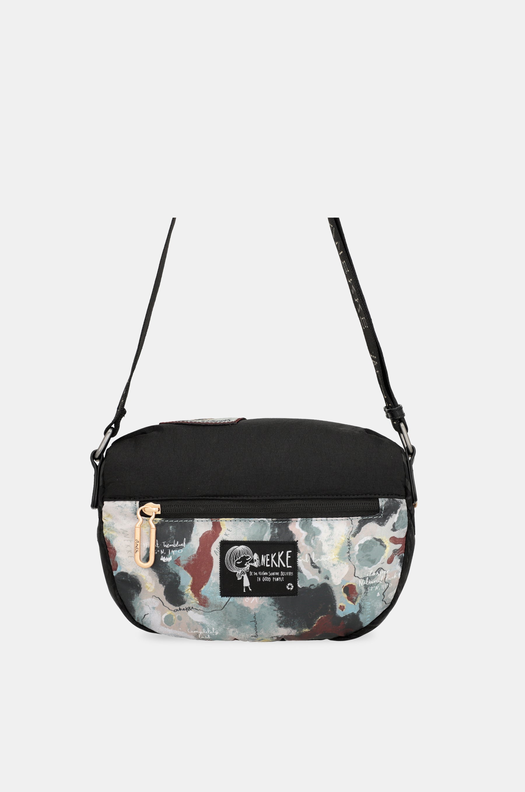 Nature Woods wide shoulder bag