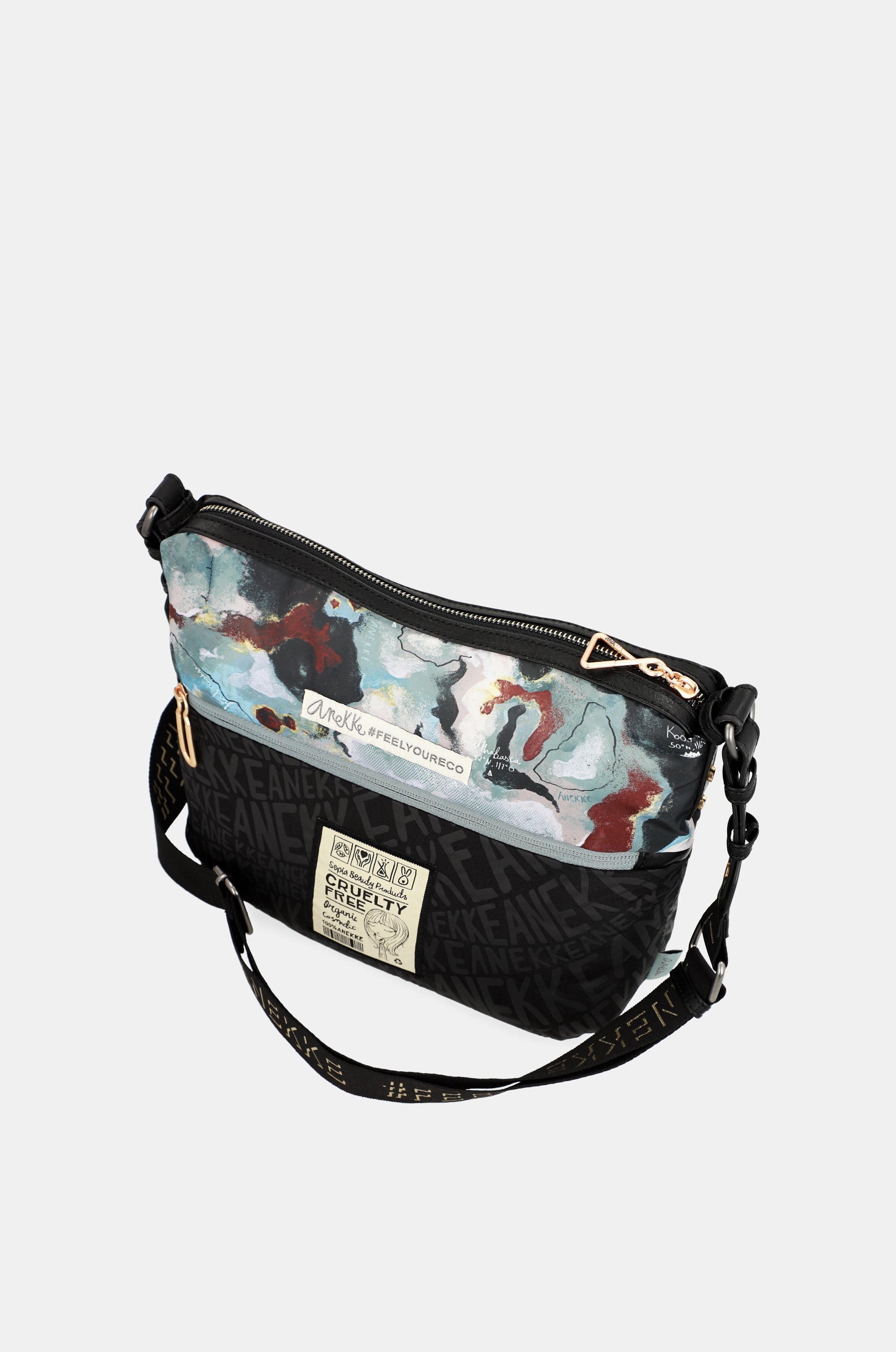 Nature Woods large shoulder bag