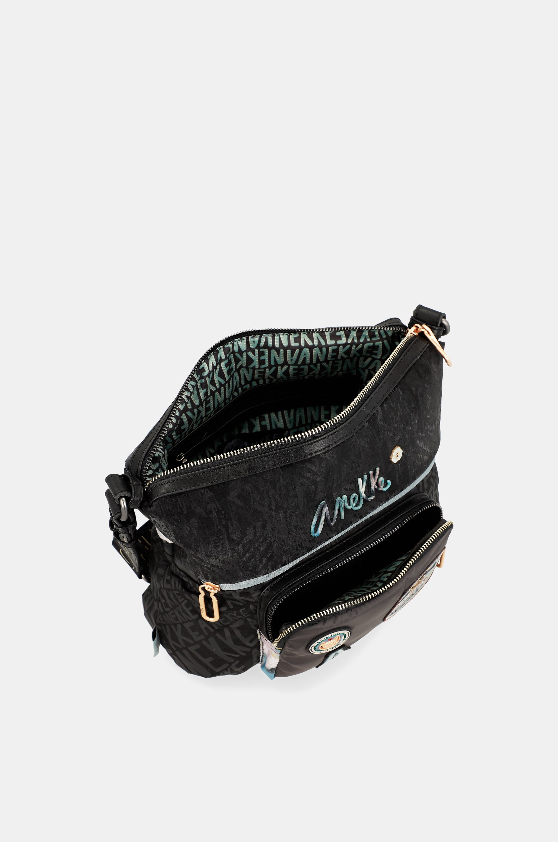 Nature Woods large shoulder bag
