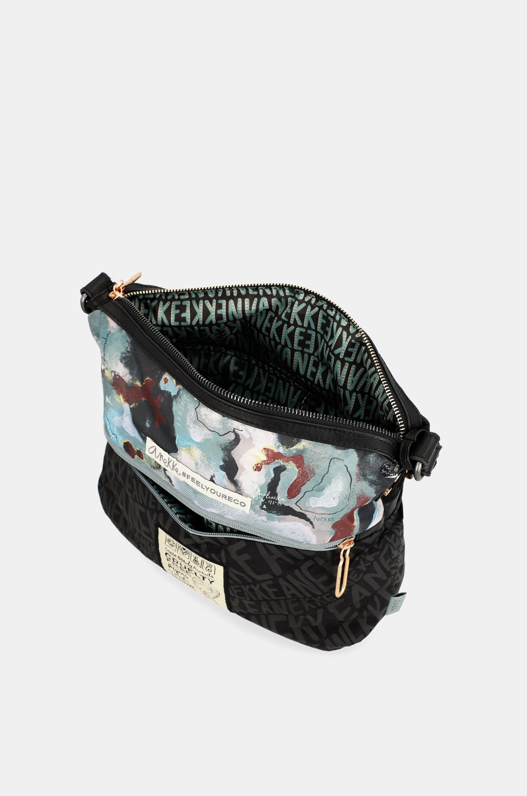 Nature Woods large shoulder bag