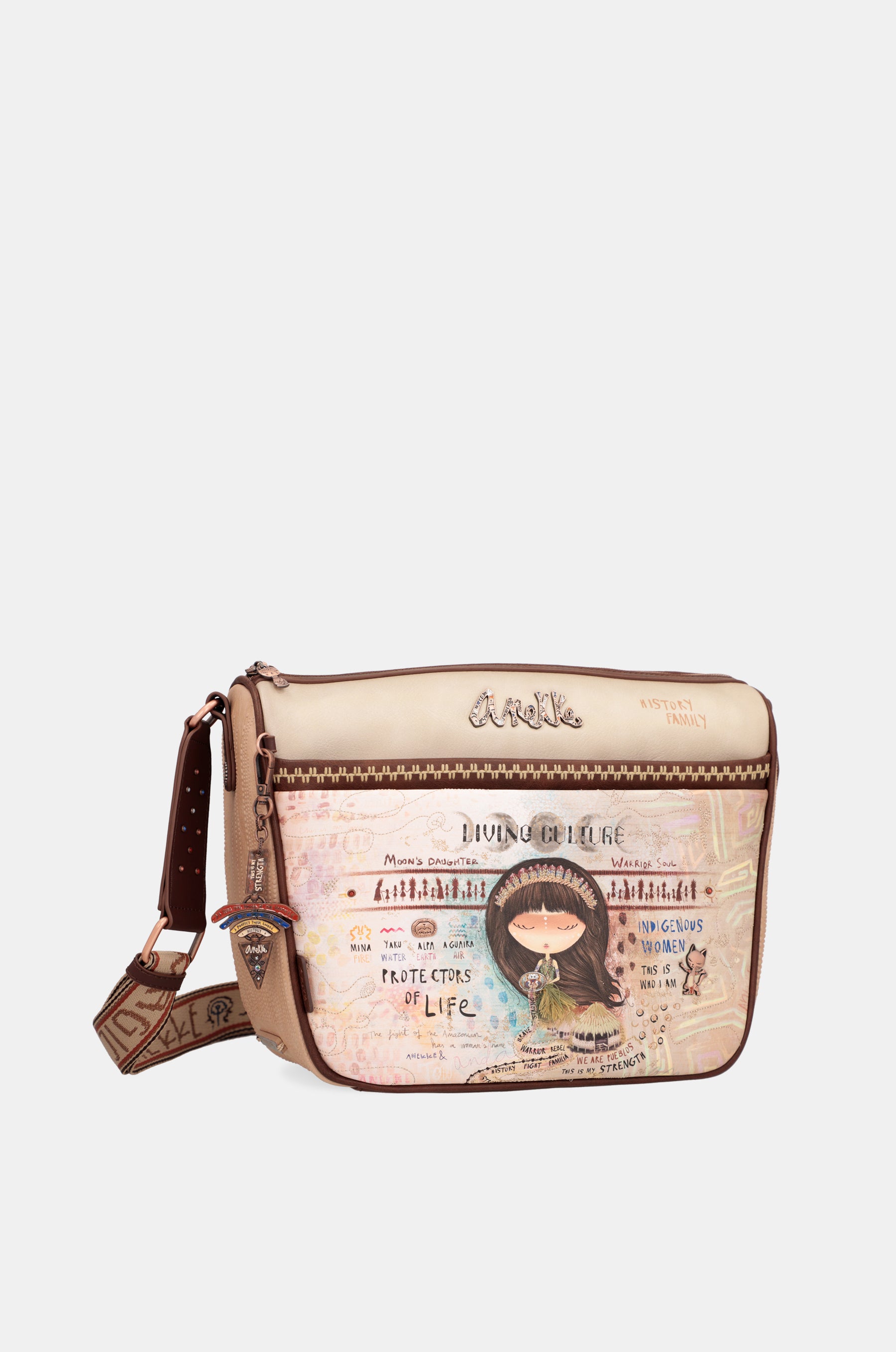 Menire large crossbody bag with pockets