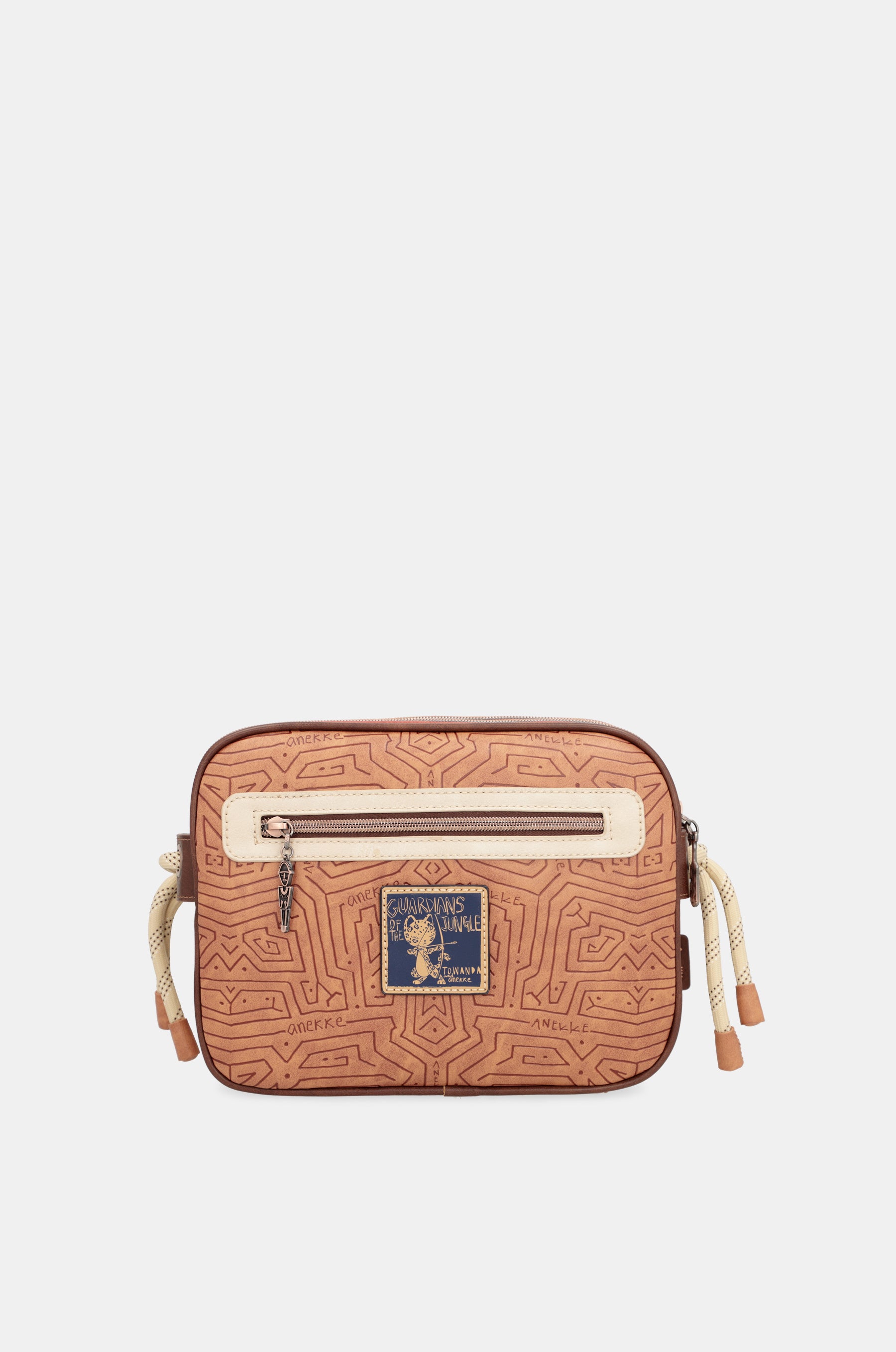 Tribe crossbody bag with 3 compartments