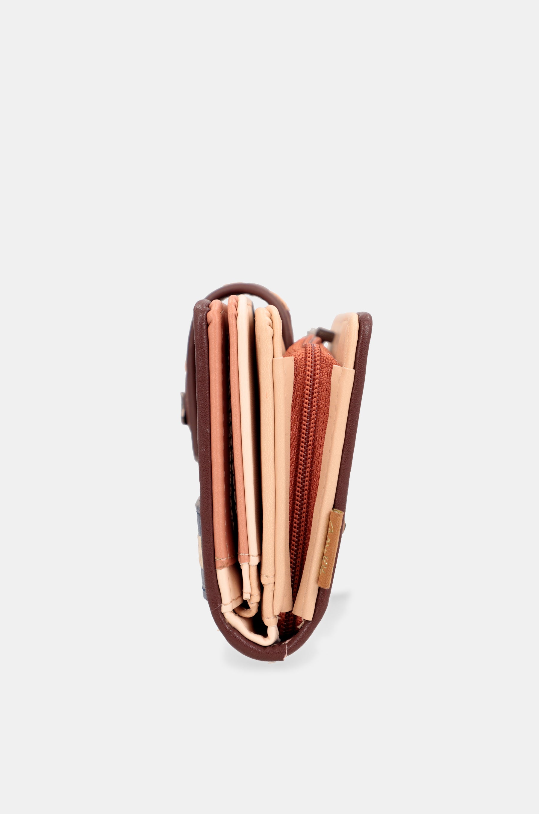 Tribe medium ethnic print RFID wallet