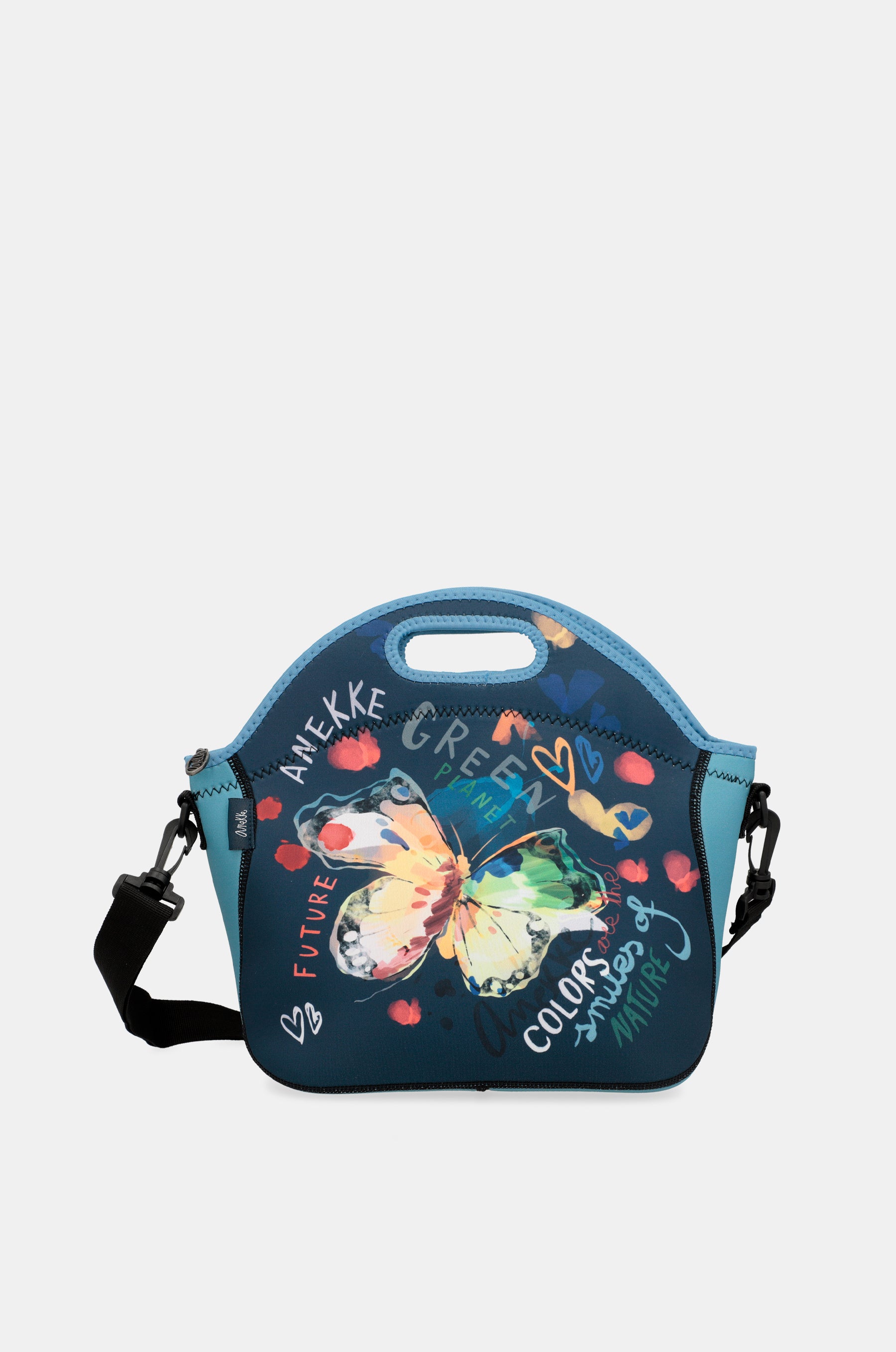 Butterfly neoprene food carrier bag