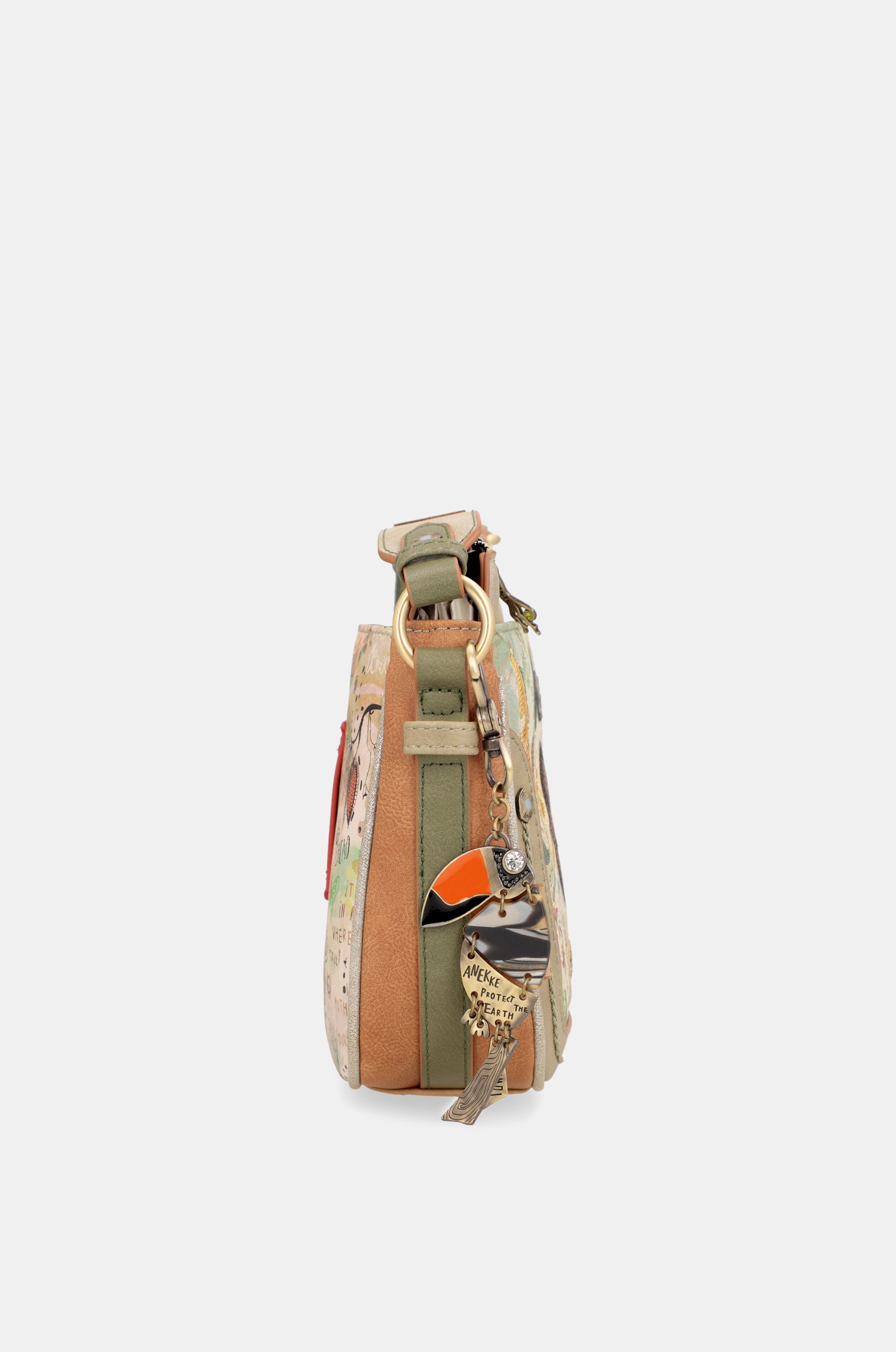 Amazonia medium crossbody bag with 3 compartments