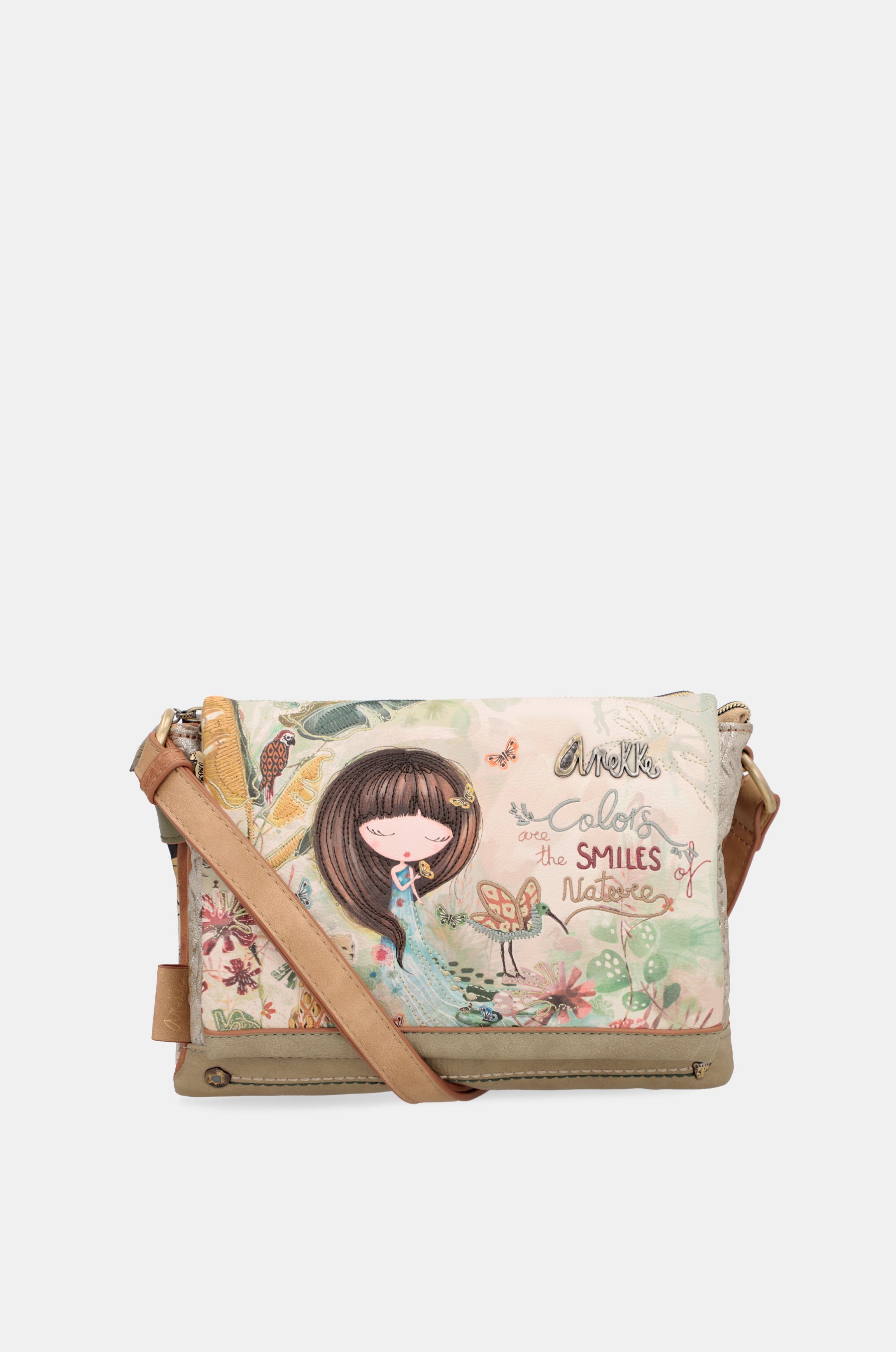 Amazonia flap crossbody bag