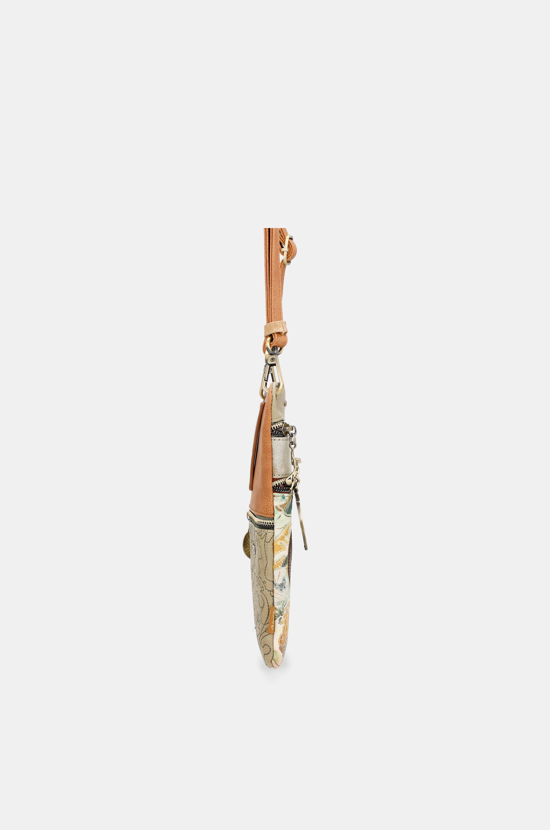Amazonia mini crossbody bag with double compartment