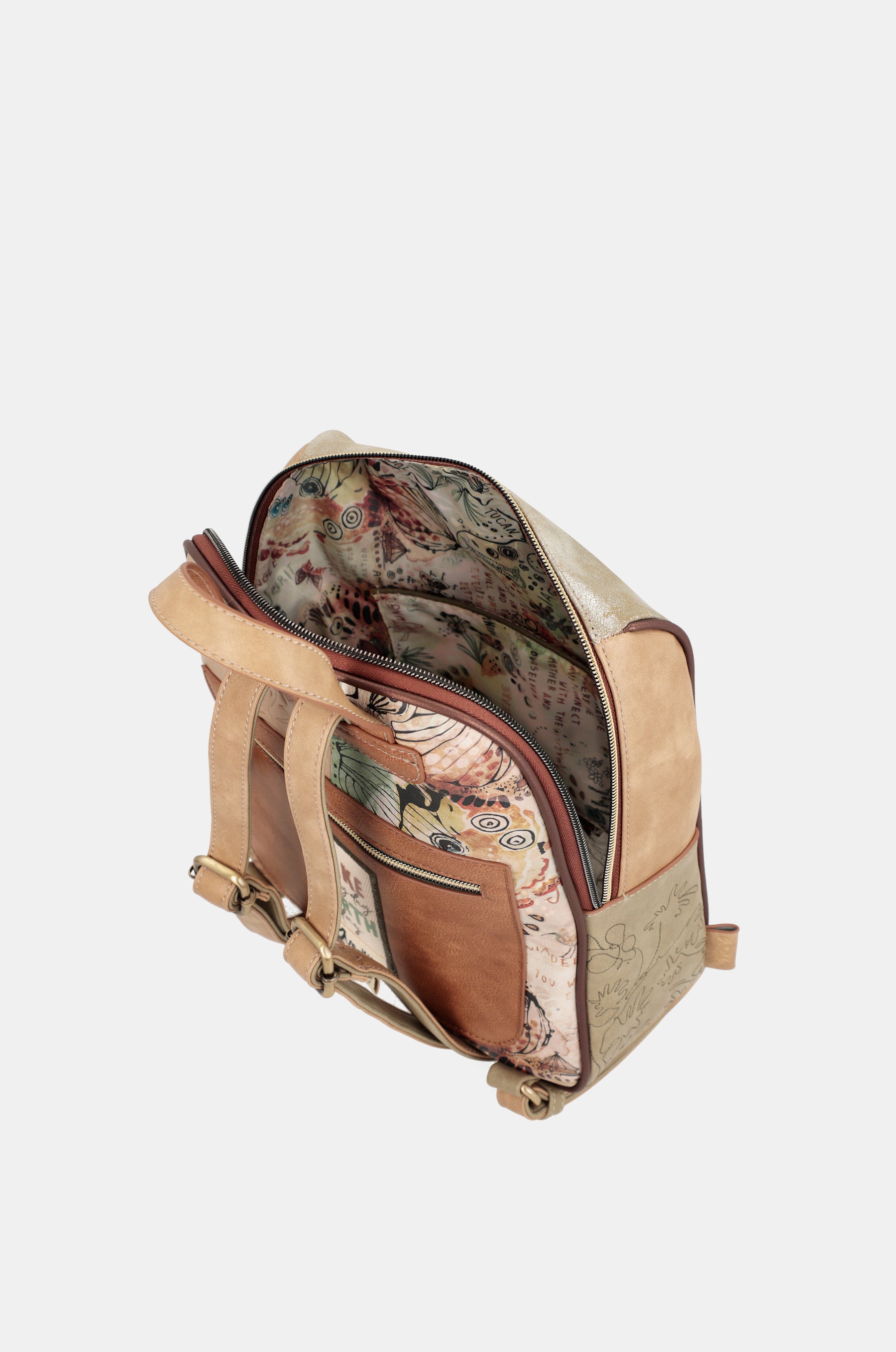 Amazonia printed backpack