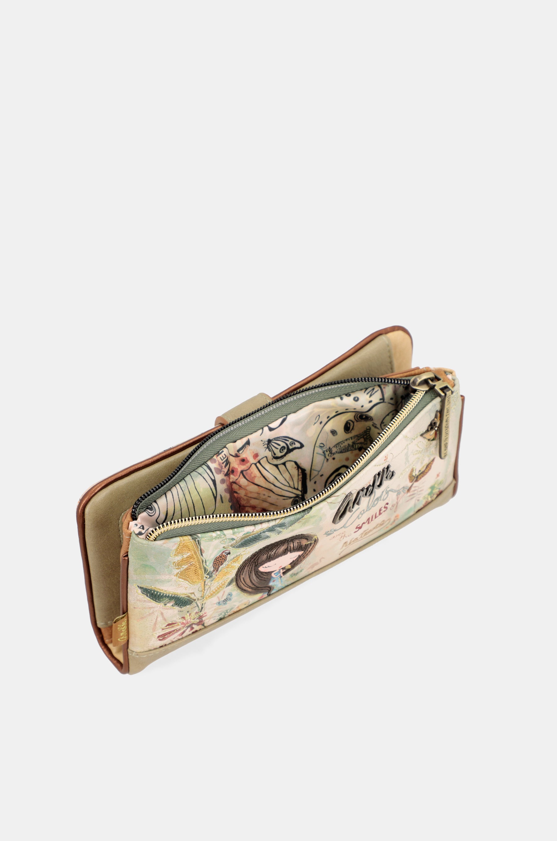 Amazonia large flexible RFID wallet