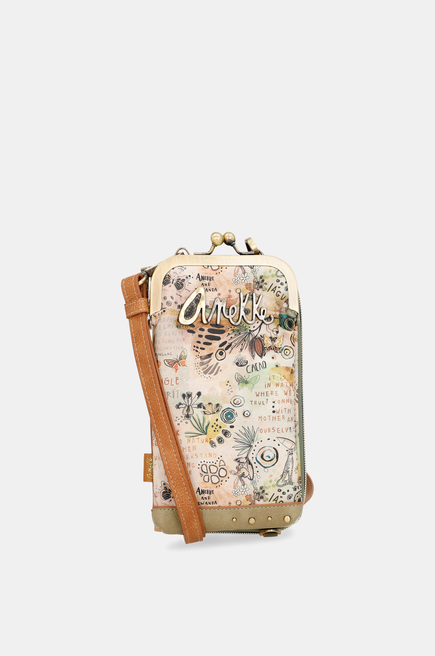 Butterfly 2 in 1 messenger and wallet bag