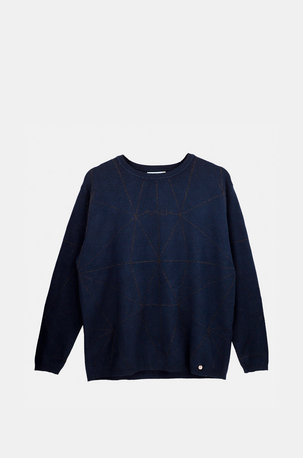 Navy Blue Shōen Sweater