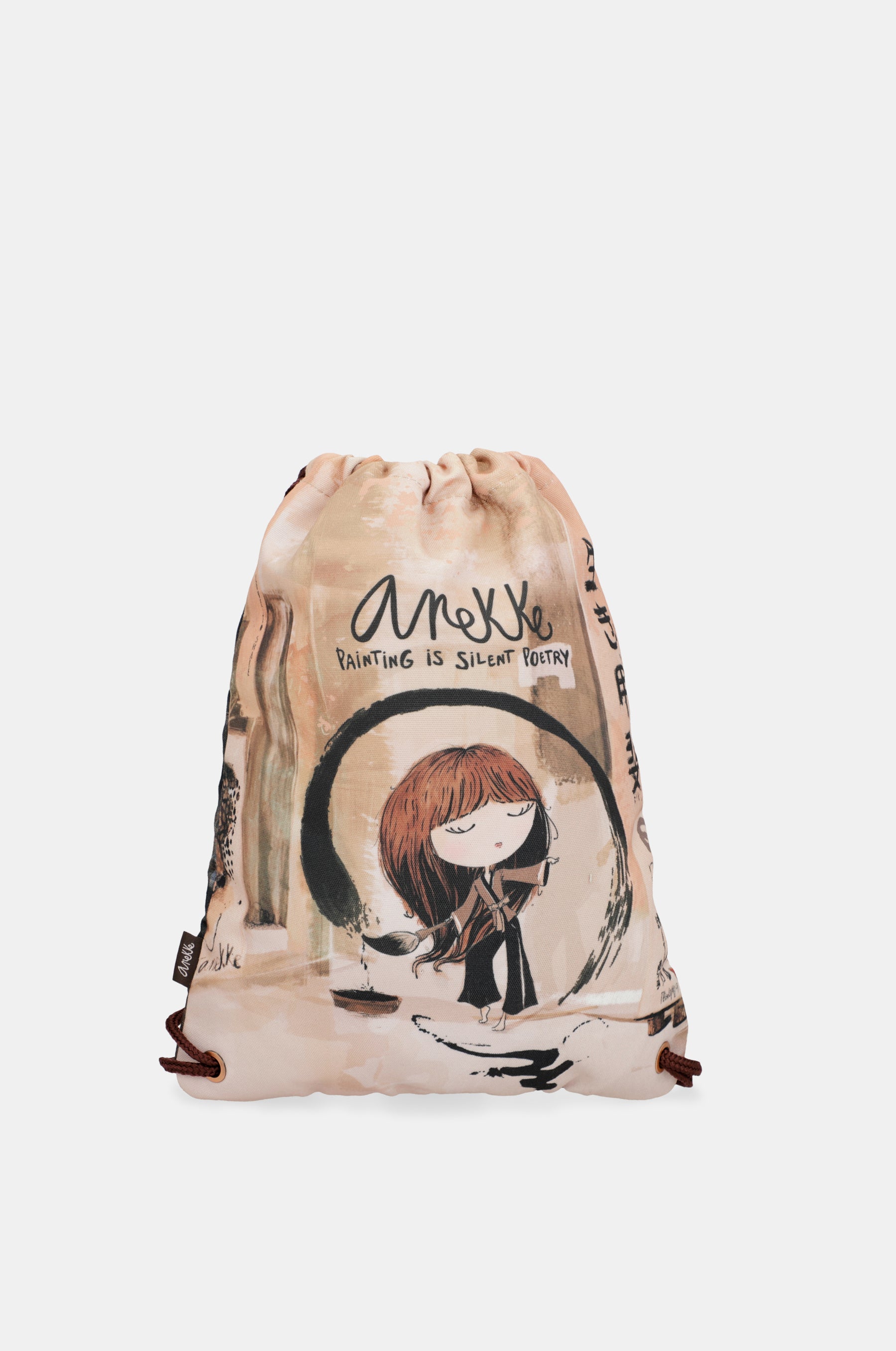 Padded backpack bag