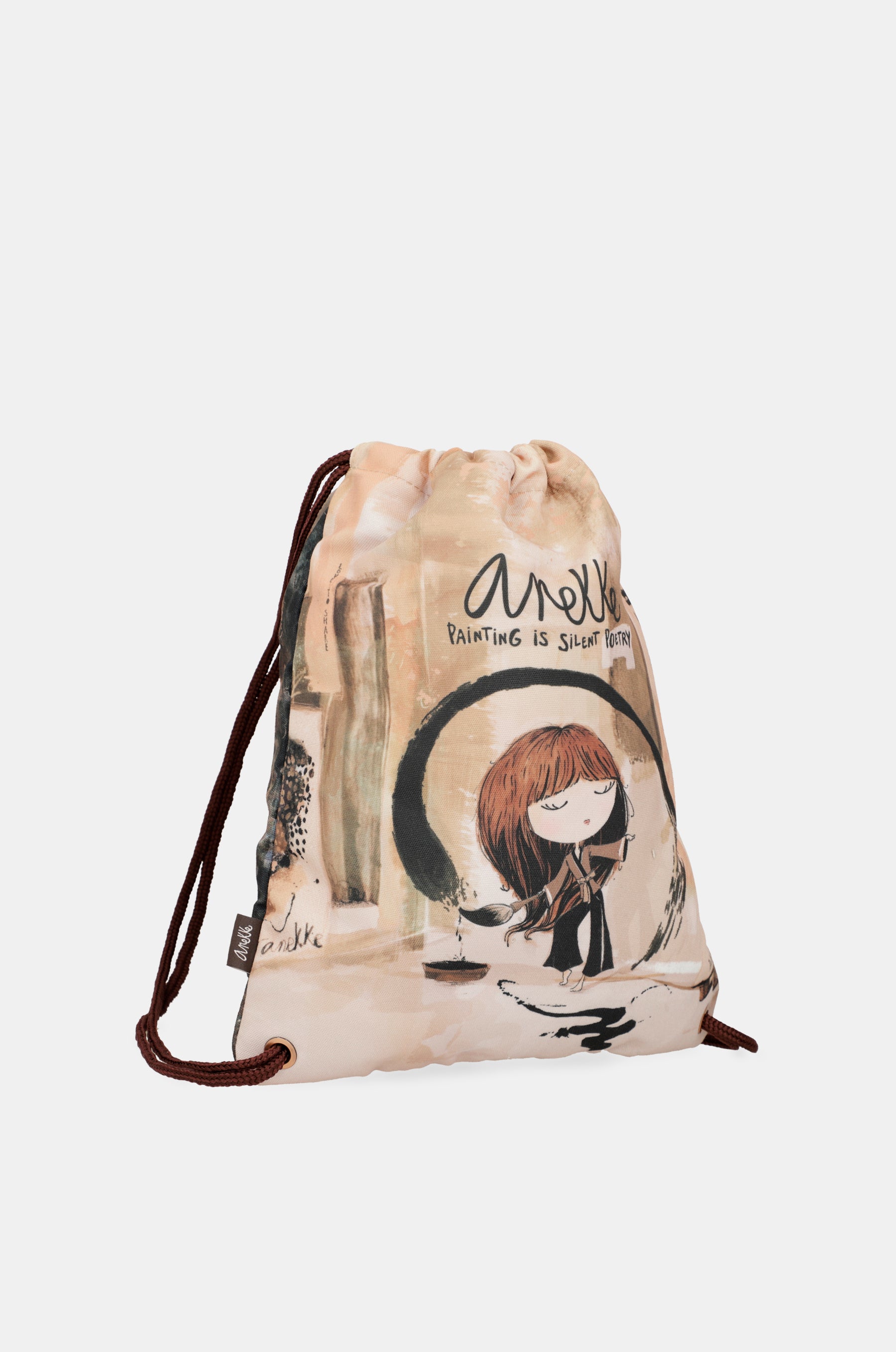 Padded backpack bag