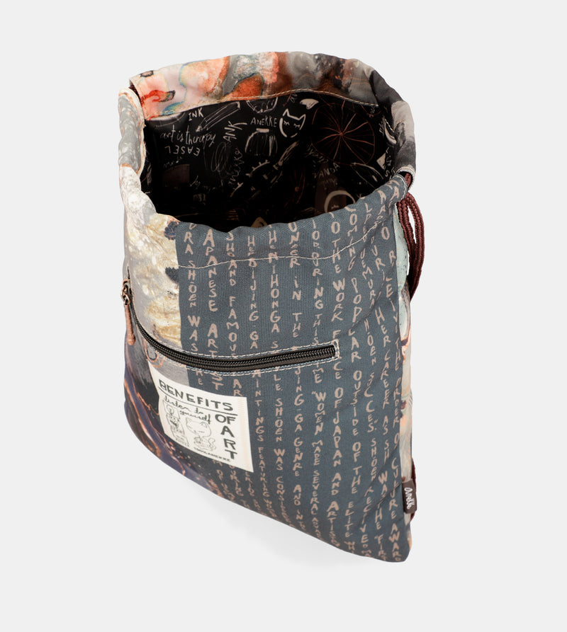 Mochila saco de tela Shōen – Anekke