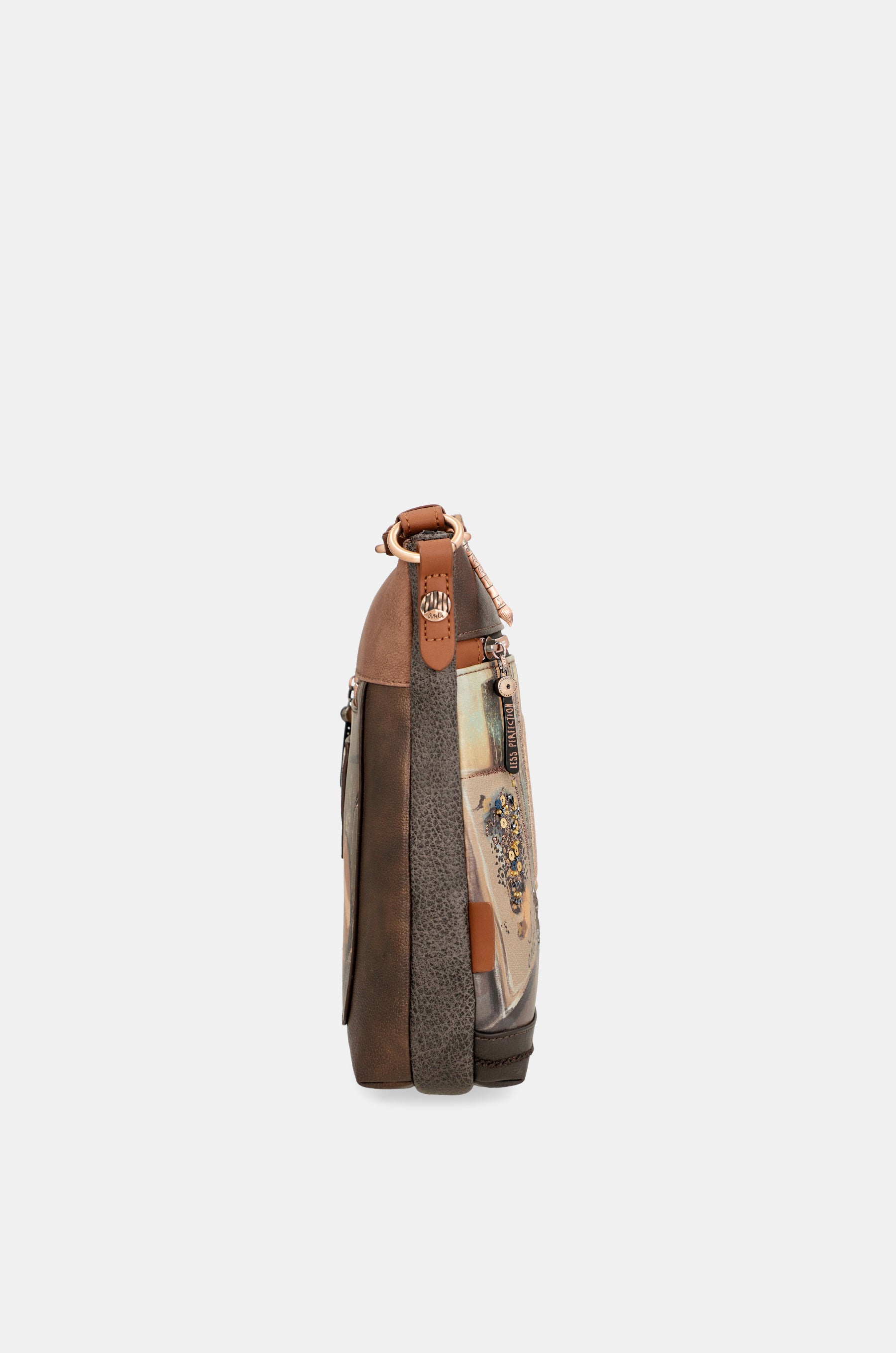 Shōen medium brown shoulder bag