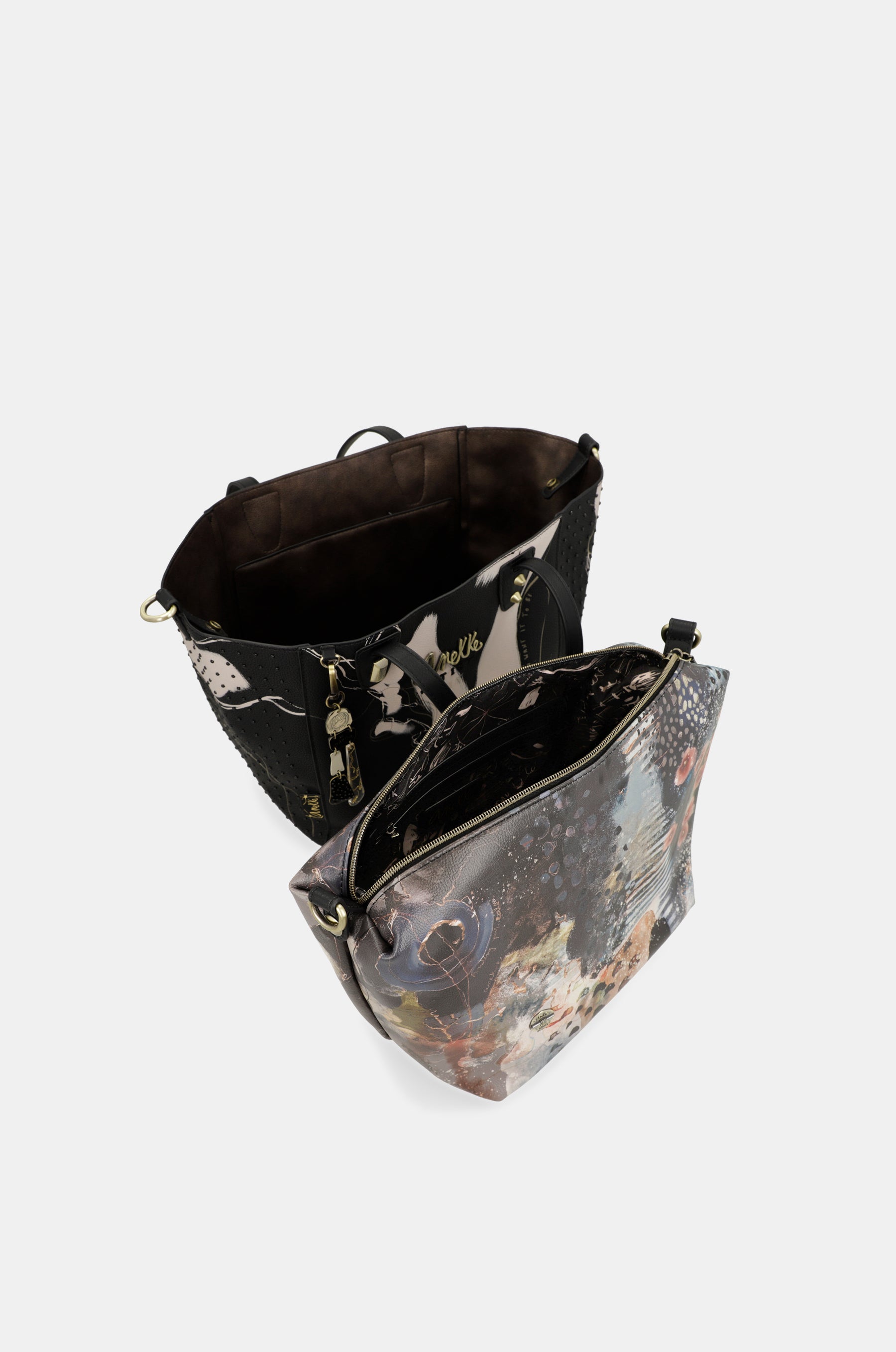 Large black shopper Nature Shodō