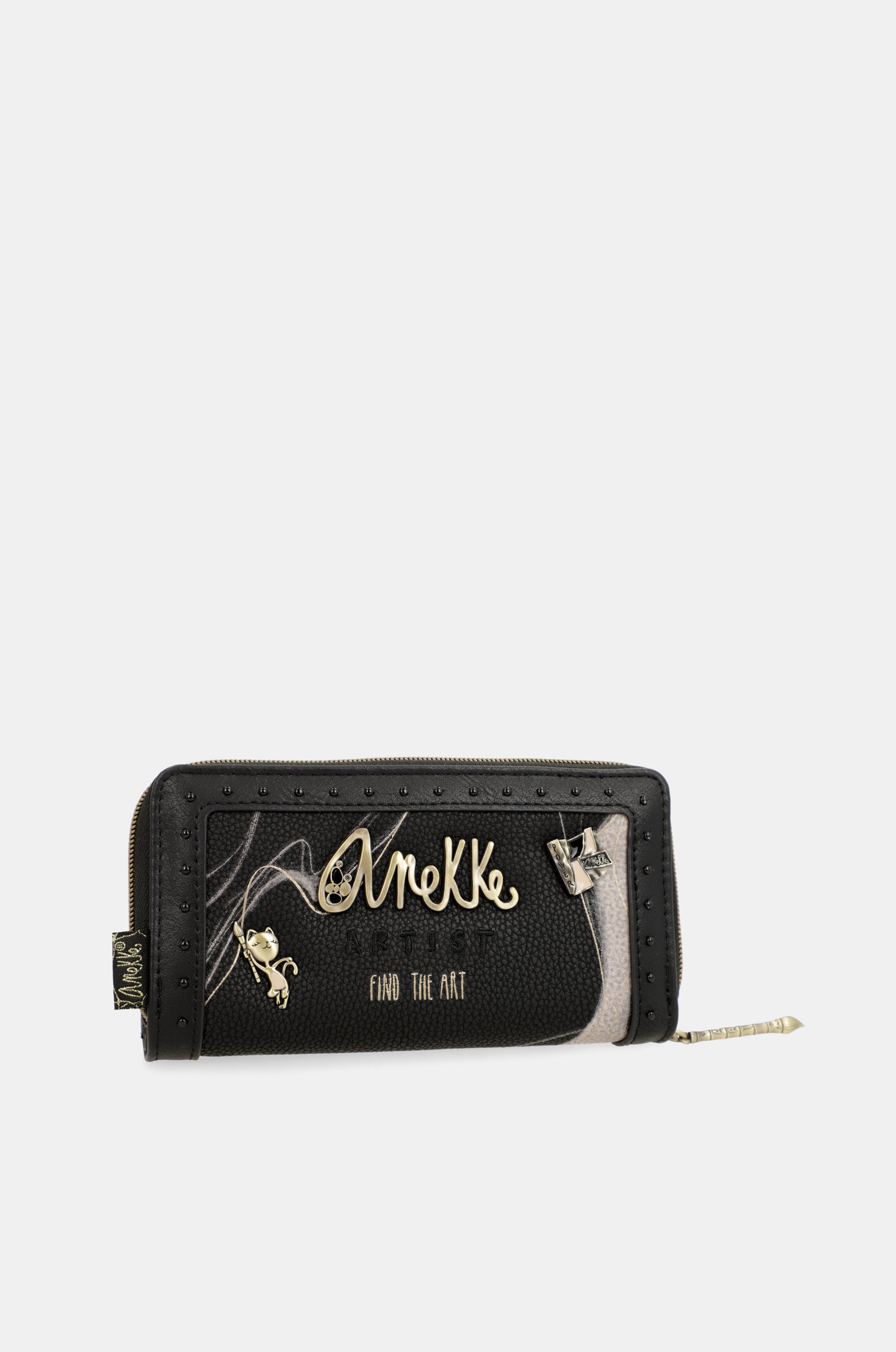 Nature Shodō Large Black RFID wallet