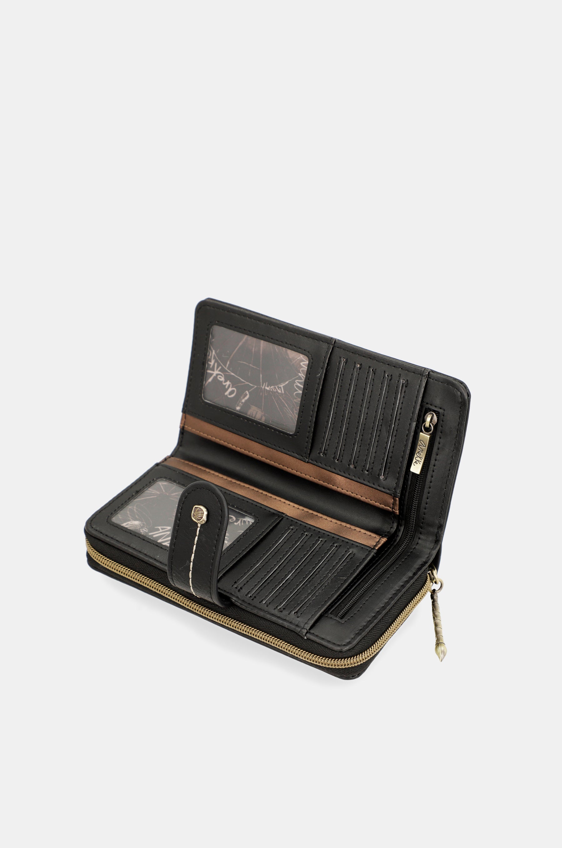 Nature Shodō Large Black RFID wallet
