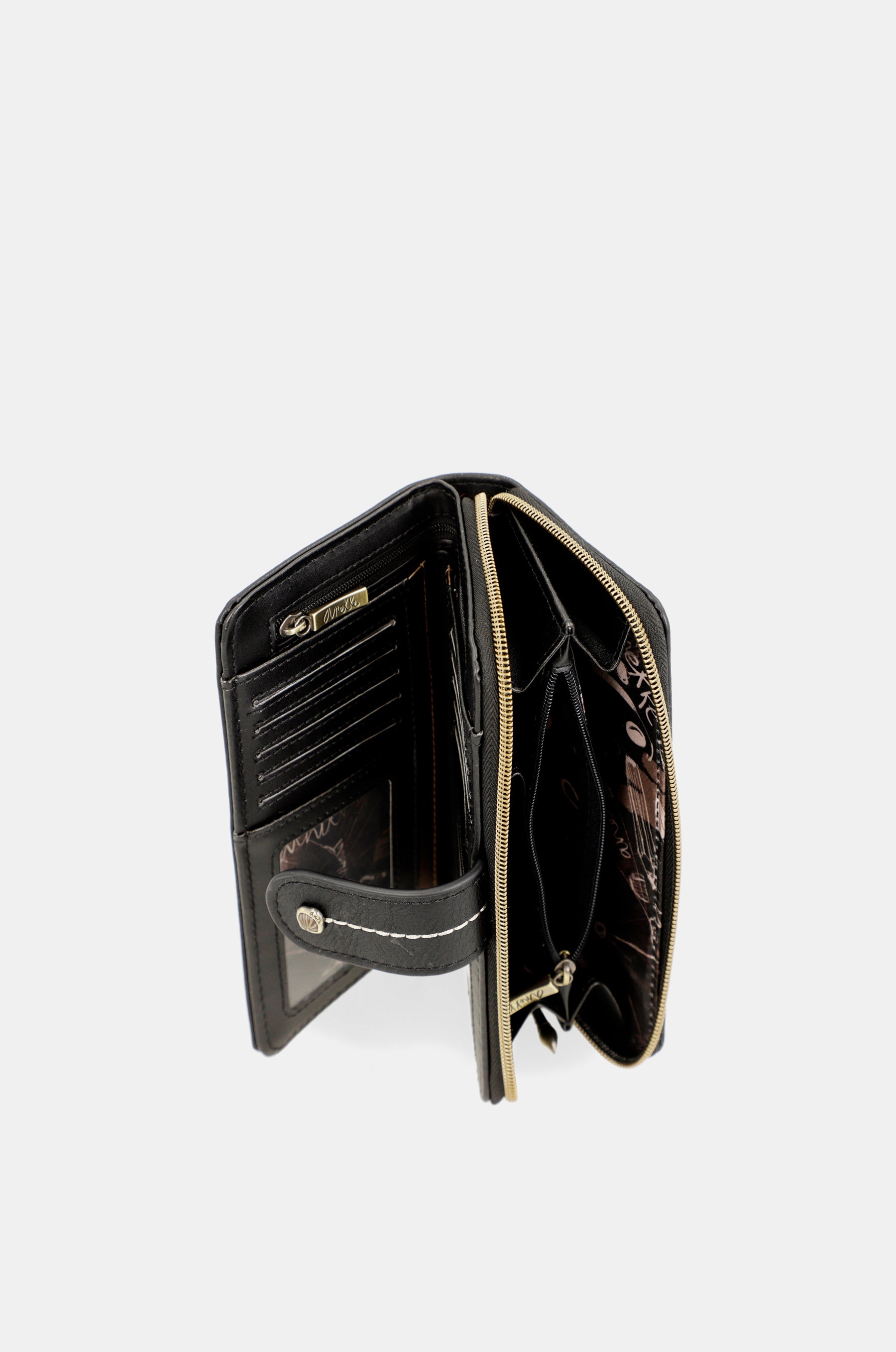 Nature Shodō Large Black RFID wallet