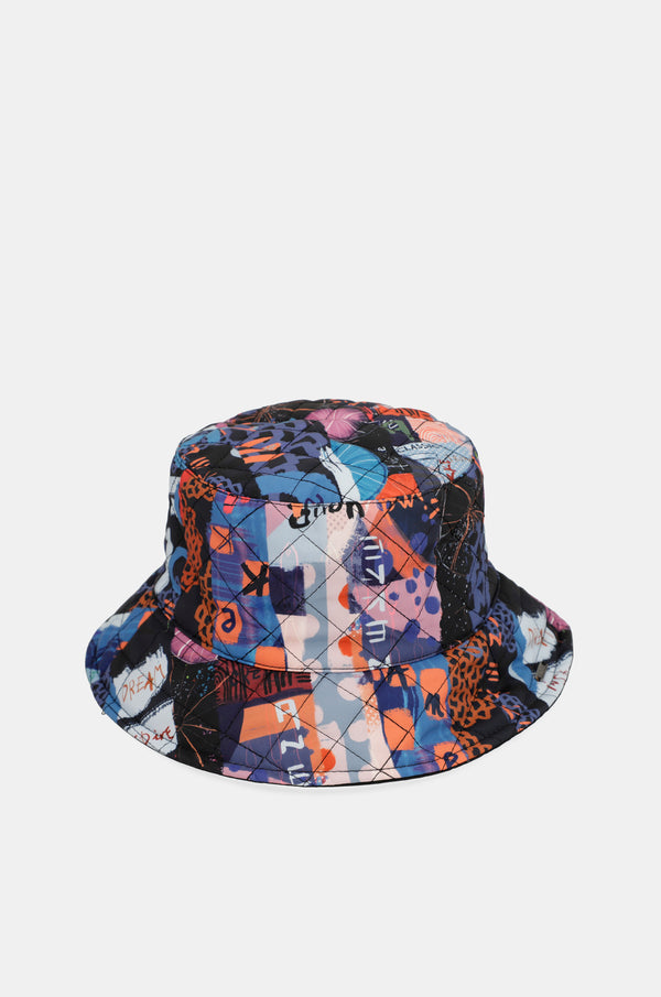 Kyomu Pattern Bucket Hat