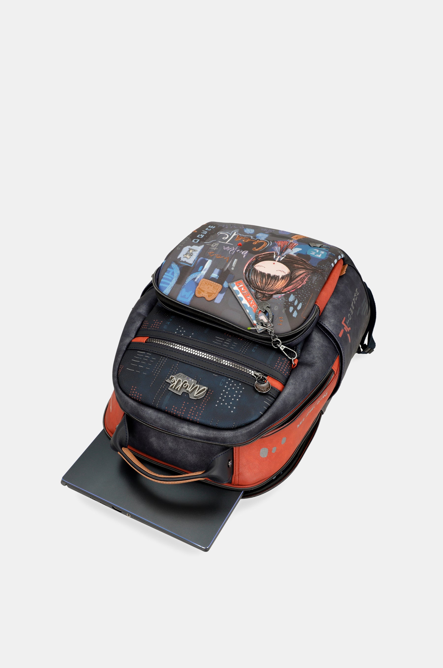 Contemporary large school backpack