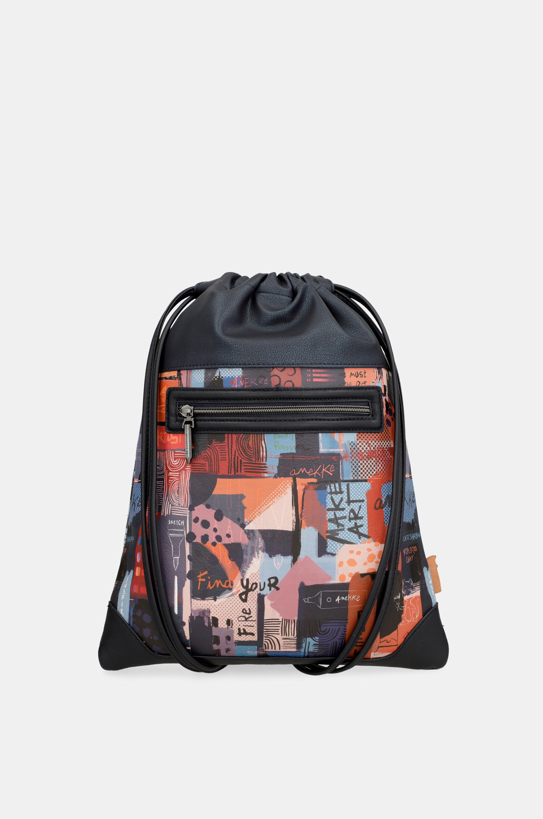 Contemporary satchel backpack