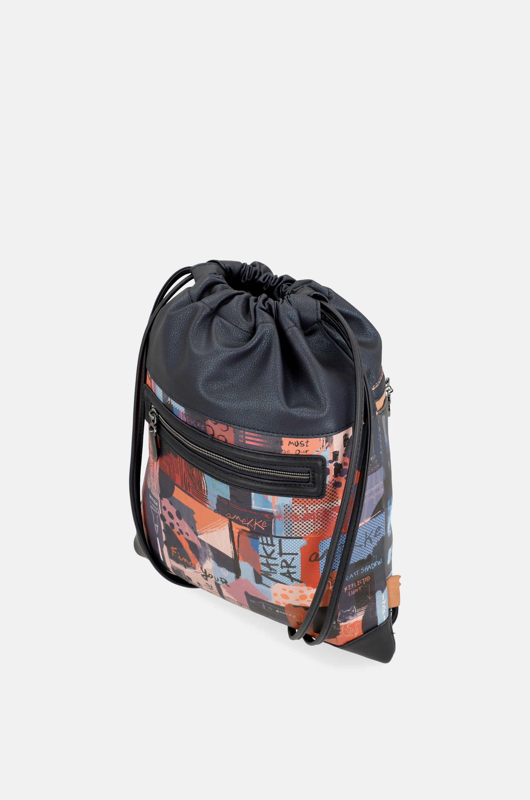 Contemporary satchel backpack