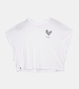 Anekke white crop top